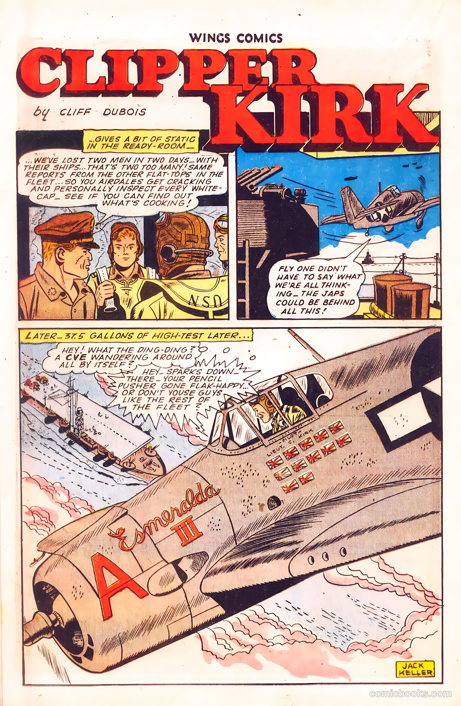 Wings Comics #56 (1945) — page 30 of 54