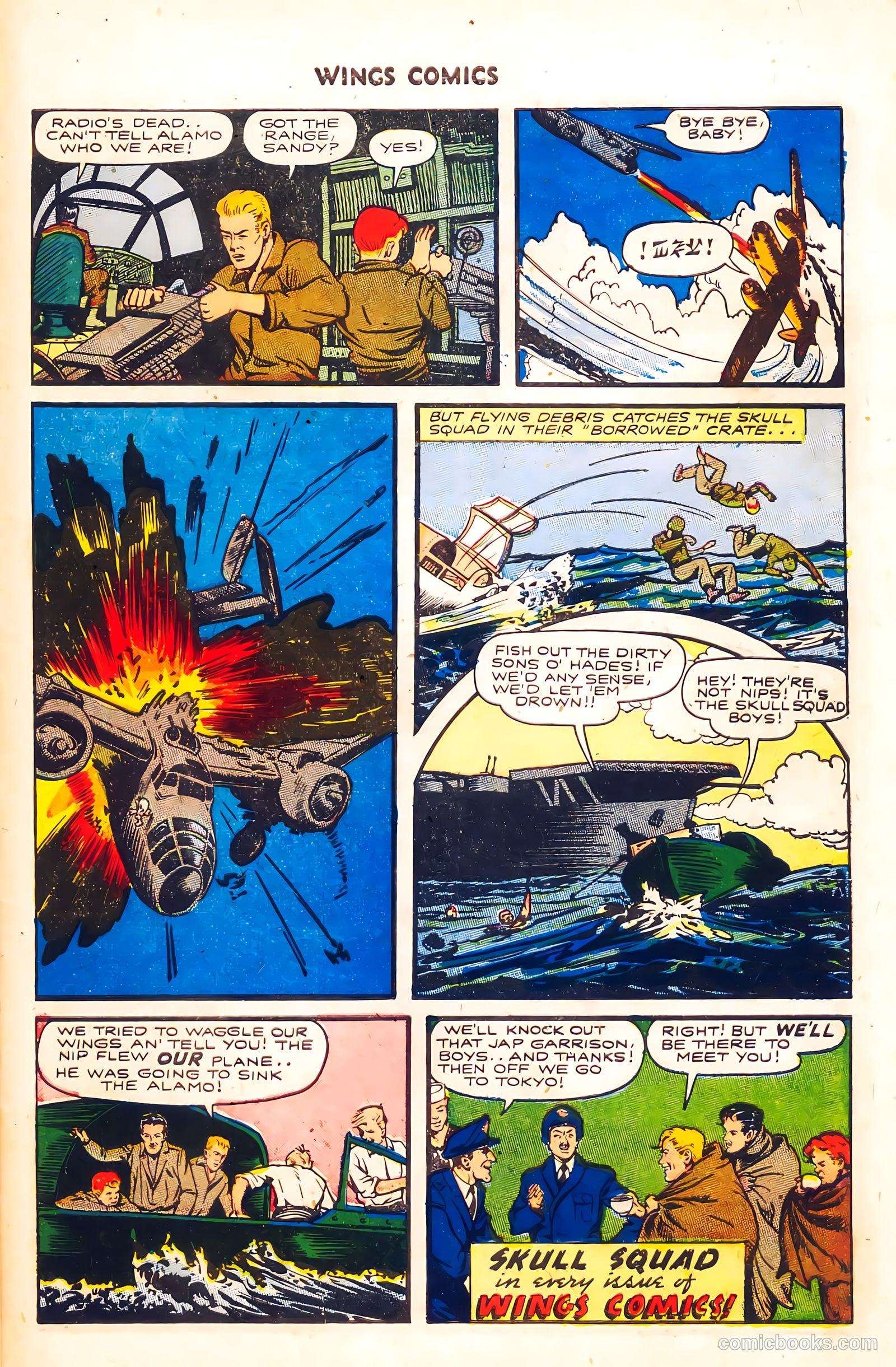 Wings Comics #56 (1945) — page 43 of 54