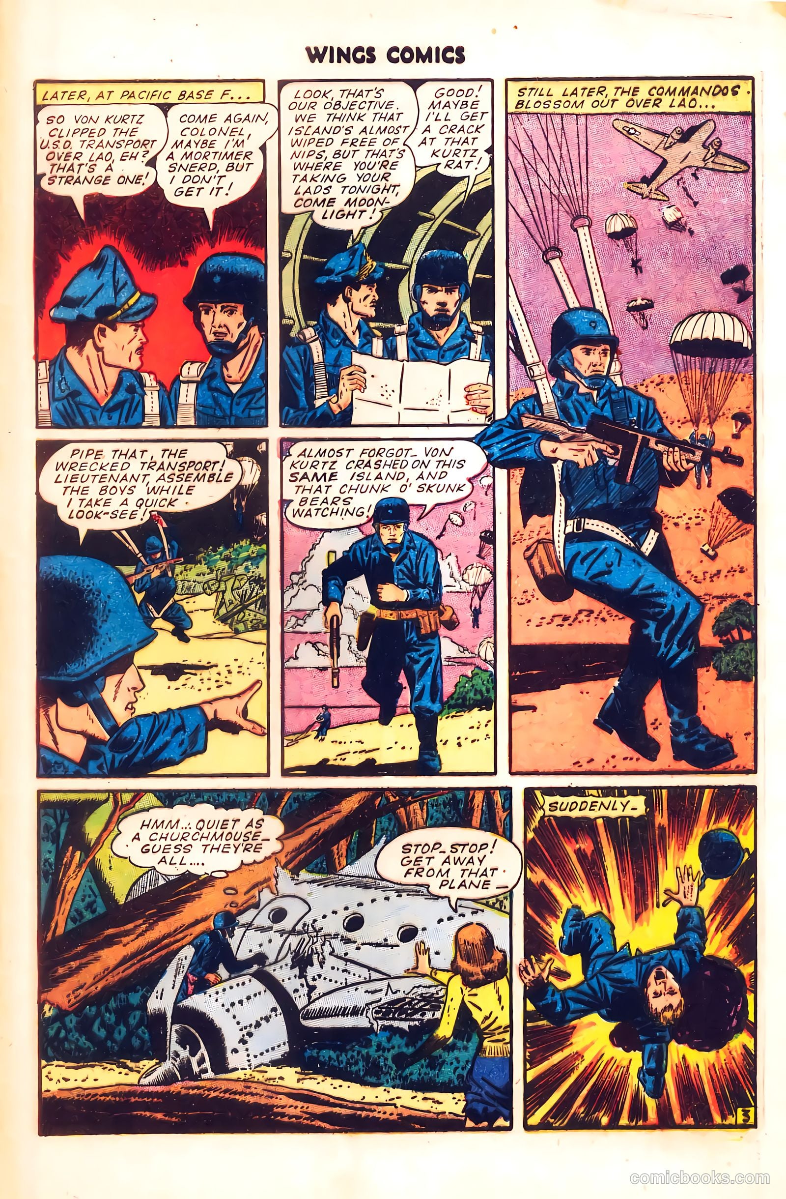 Wings Comics #56 (1945) — page 47 of 54
