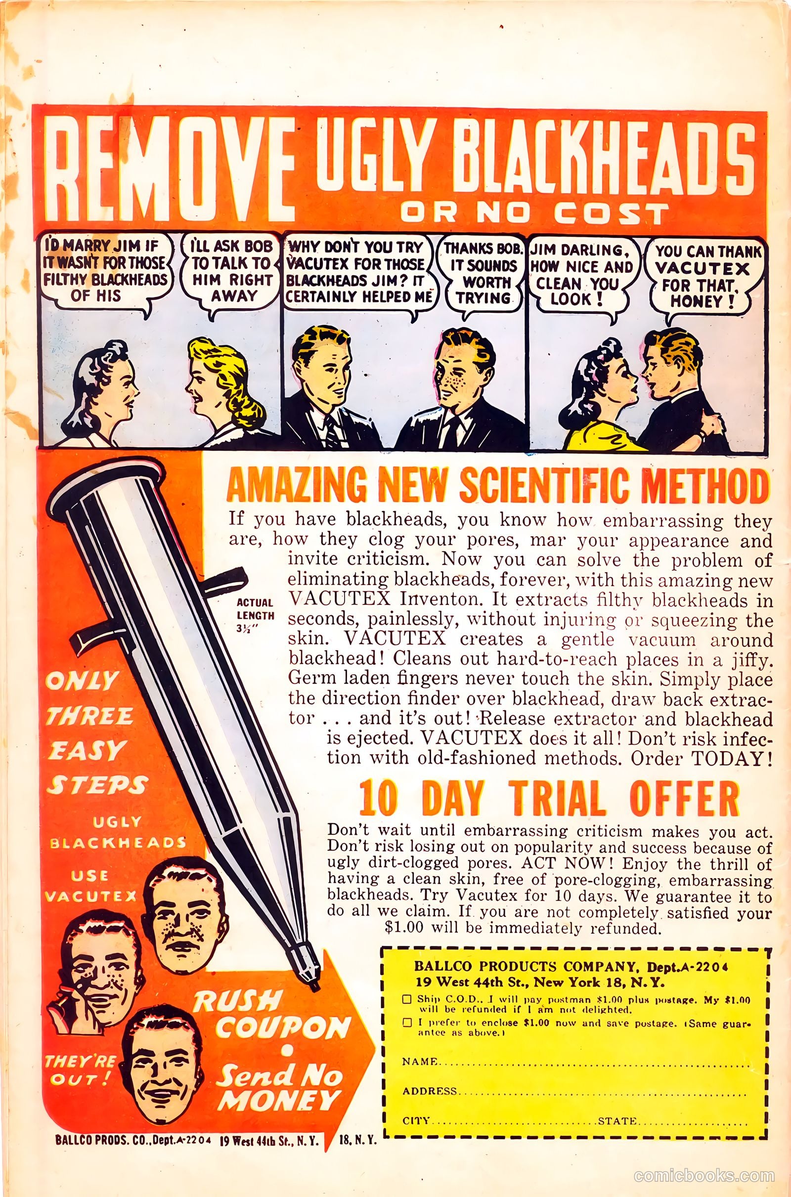 Wings Comics #56 (1945) — page 54 of 54