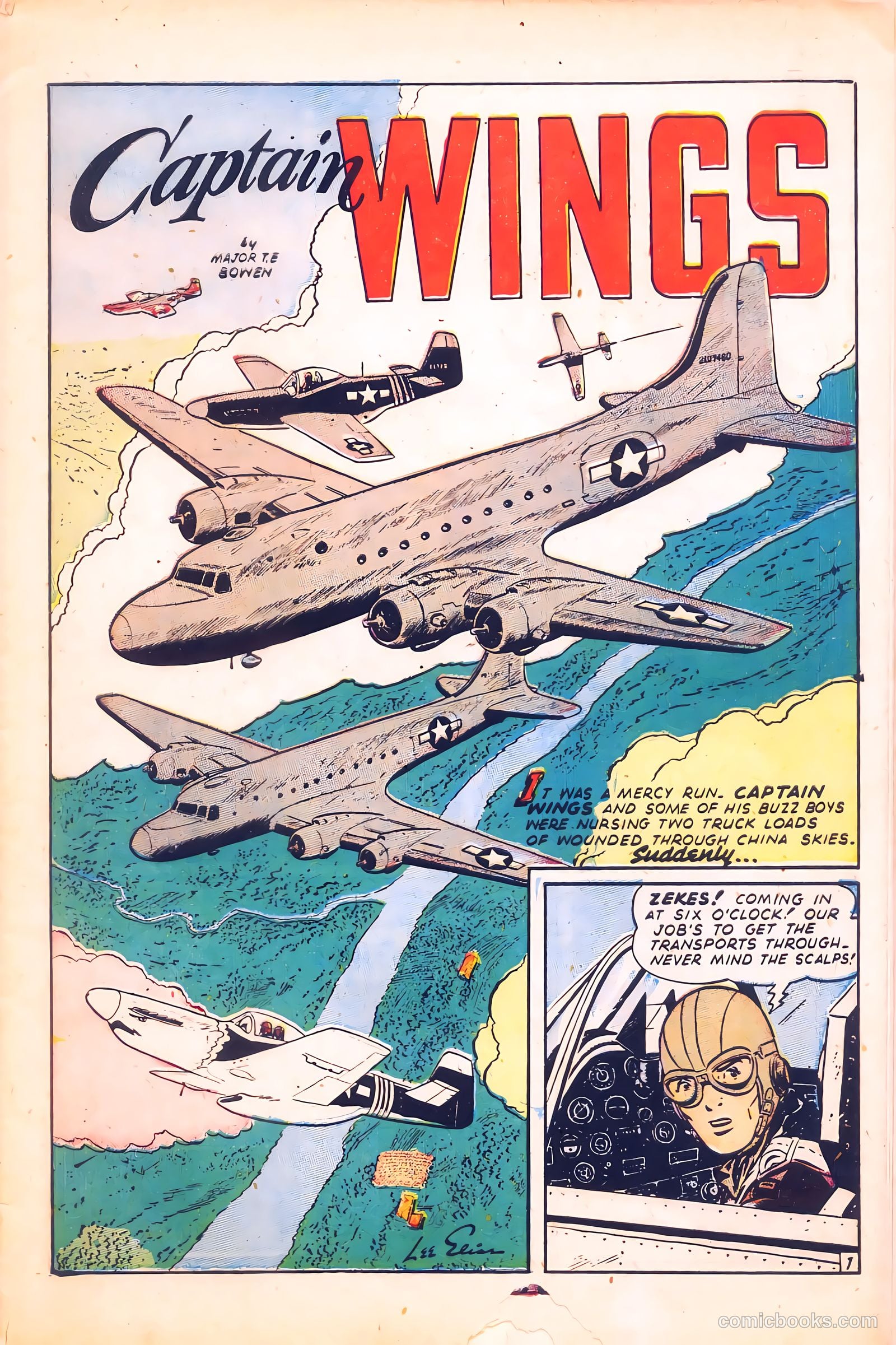 Wings Comics #57 (1945) — page 3 of 53