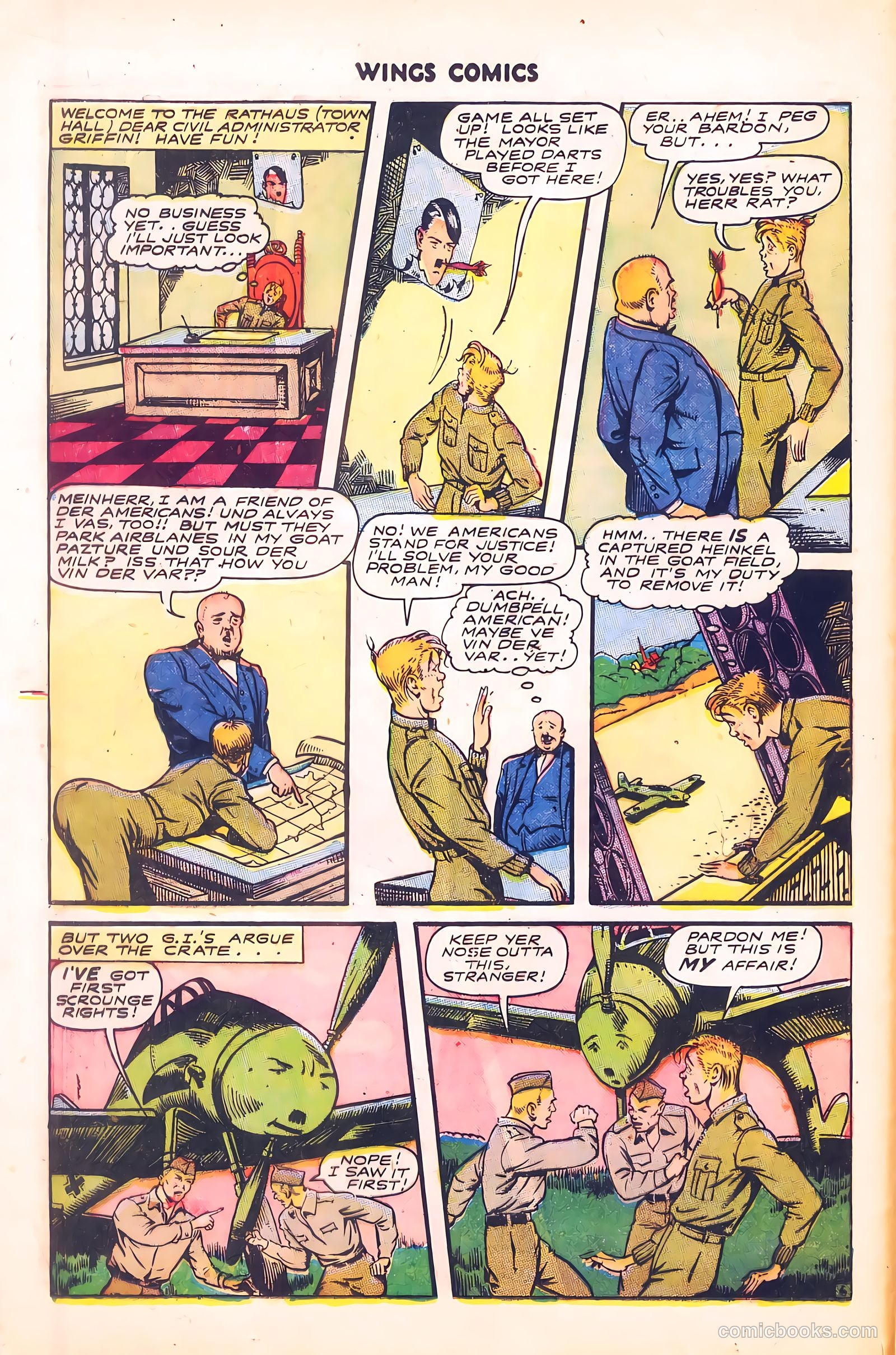 Wings Comics #57 (1945) — page 18 of 53