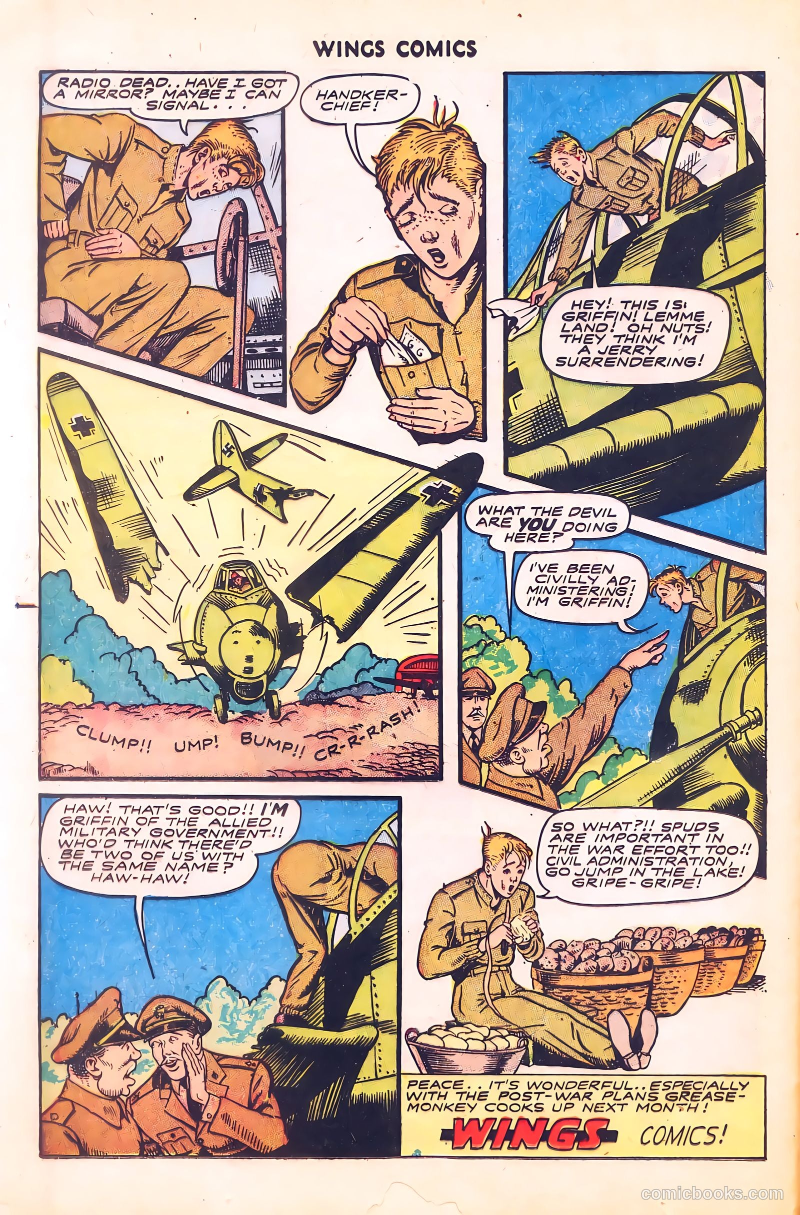 Wings Comics #57 (1945) — page 20 of 53