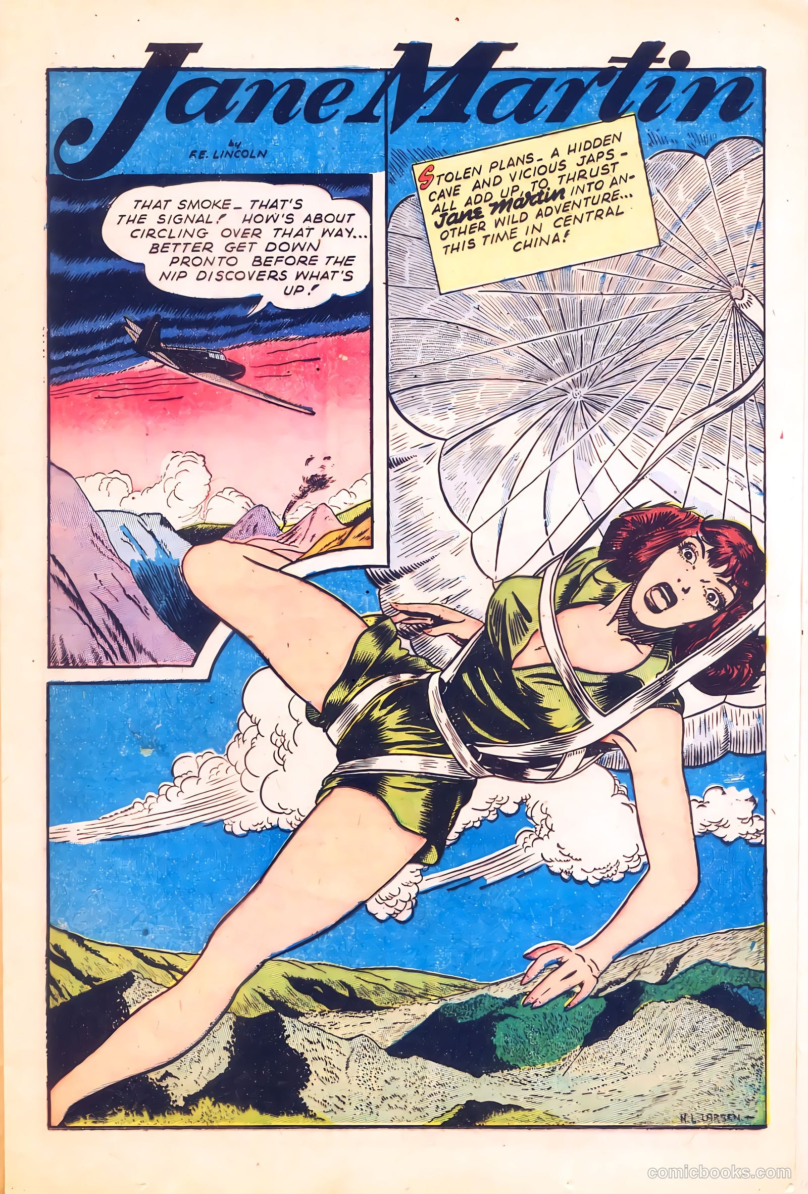 Wings Comics #57 (1945) — page 21 of 53