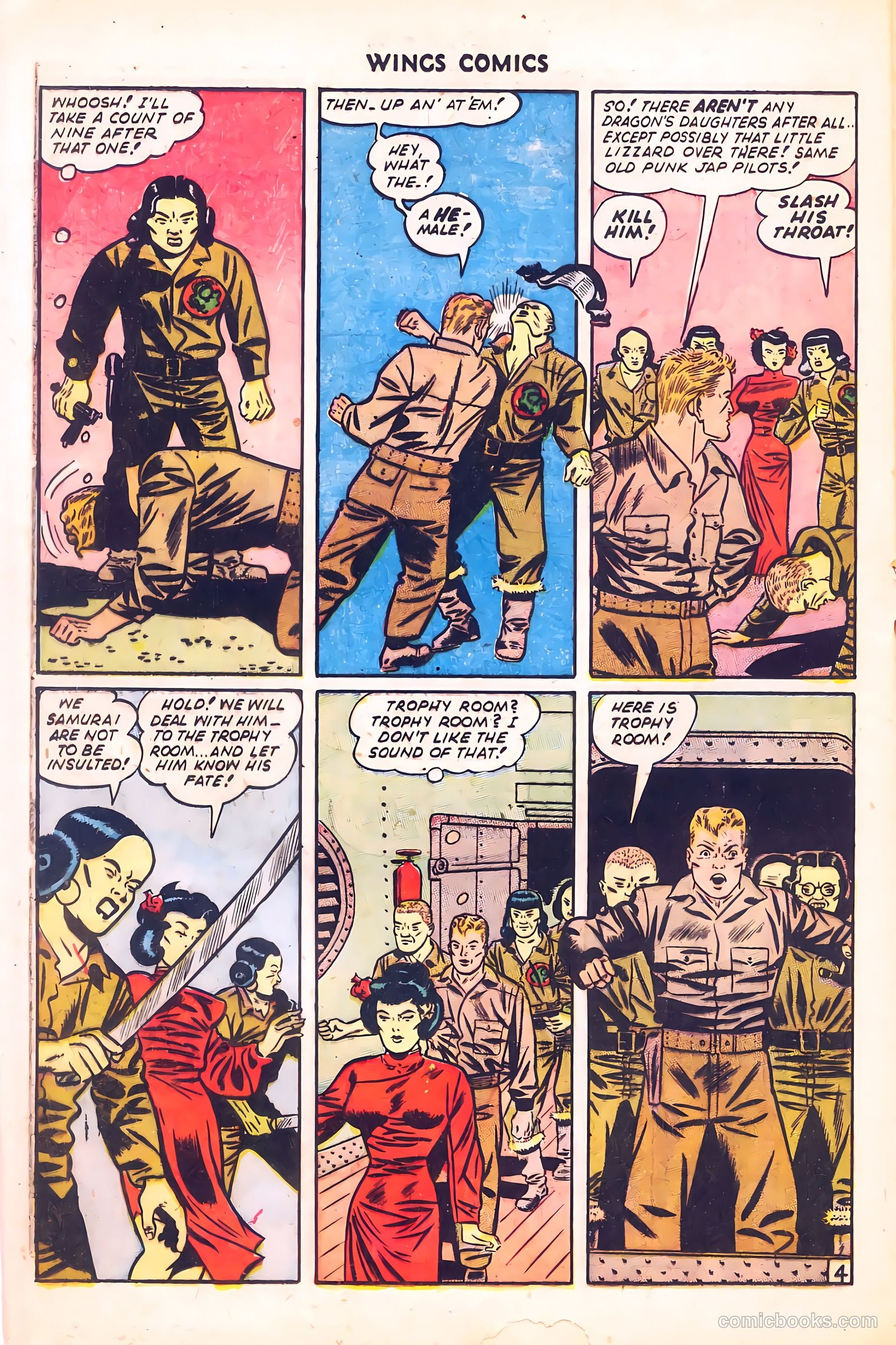 Wings Comics #57 (1945) — page 30 of 53