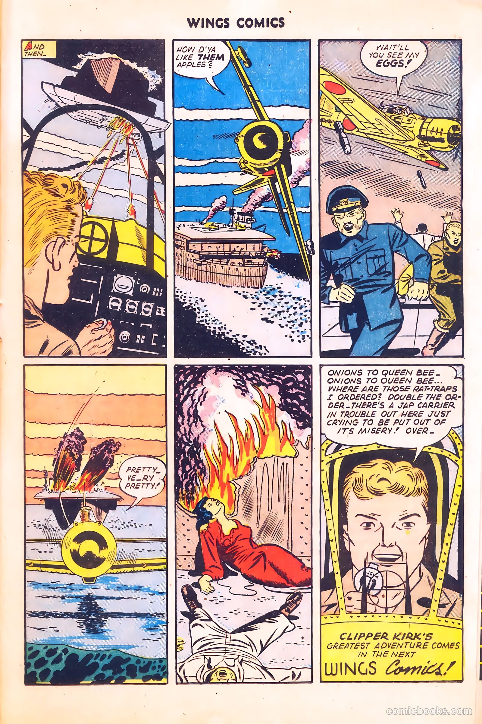 Wings Comics #57 (1945) — page 33 of 53