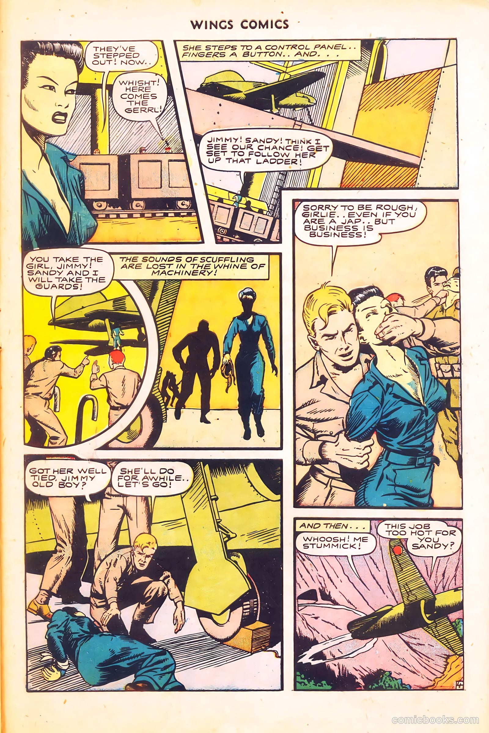 Wings Comics #57 (1945) — page 39 of 53