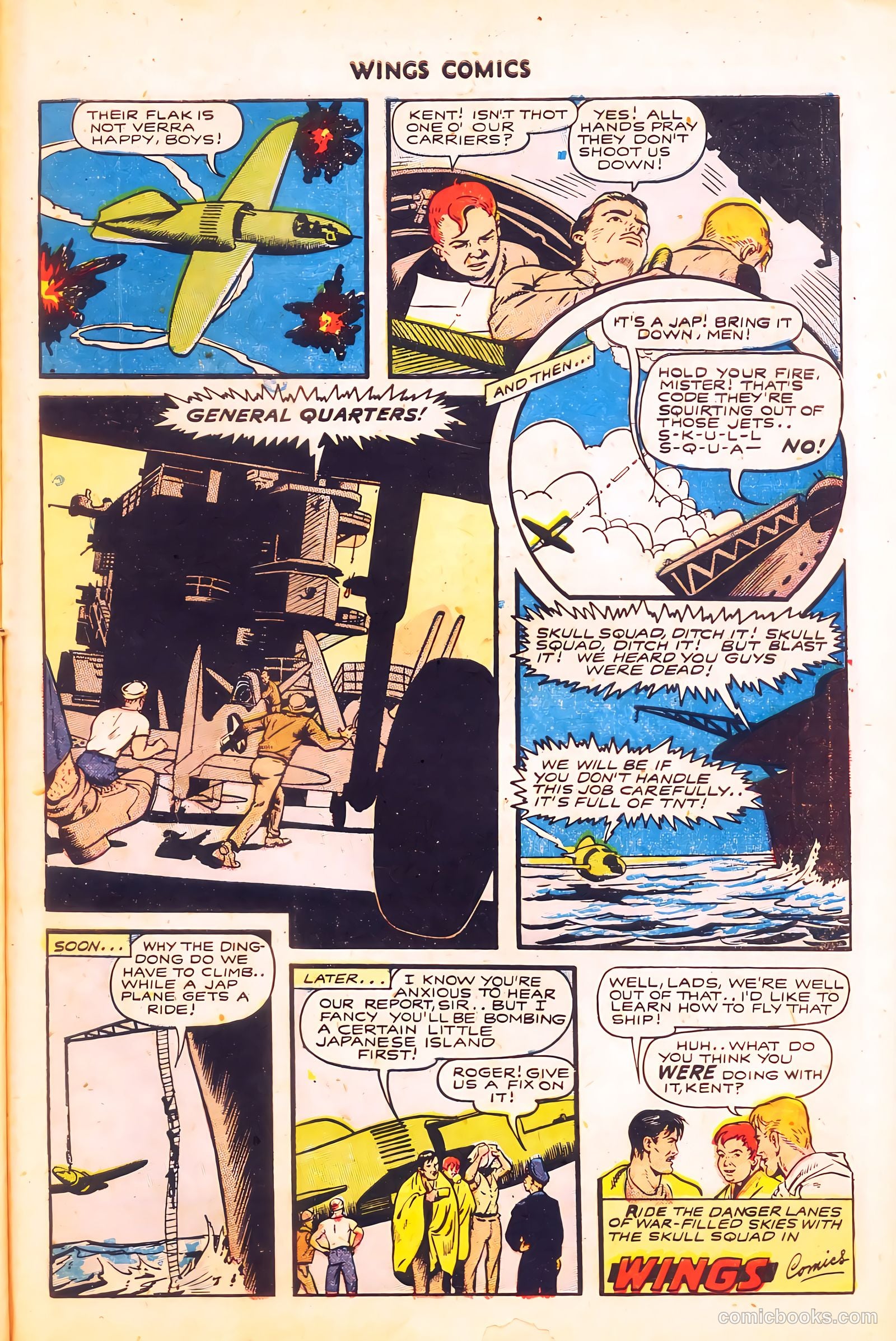 Wings Comics #57 (1945) — page 41 of 53