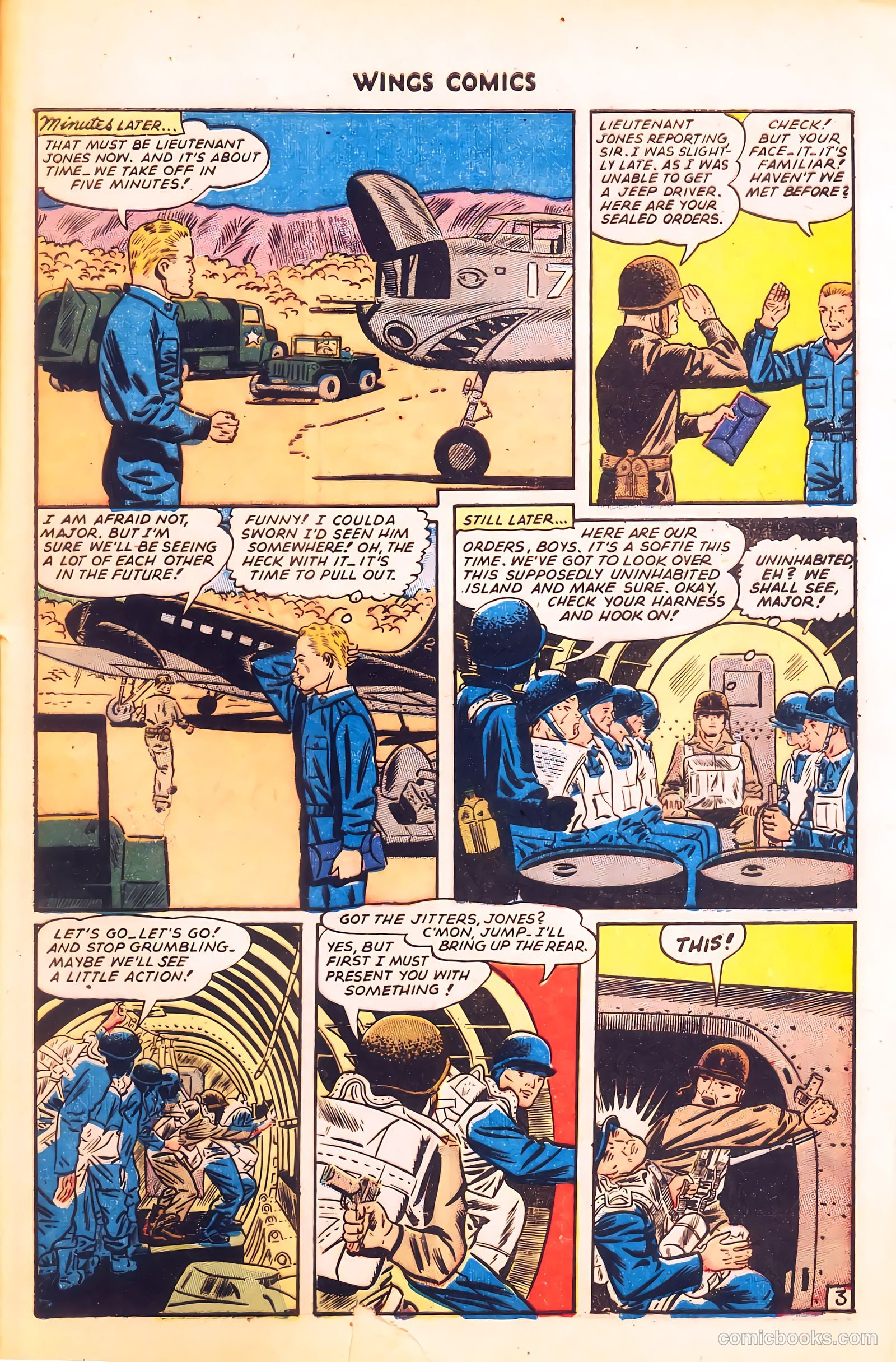 Wings Comics #57 (1945) — page 45 of 53