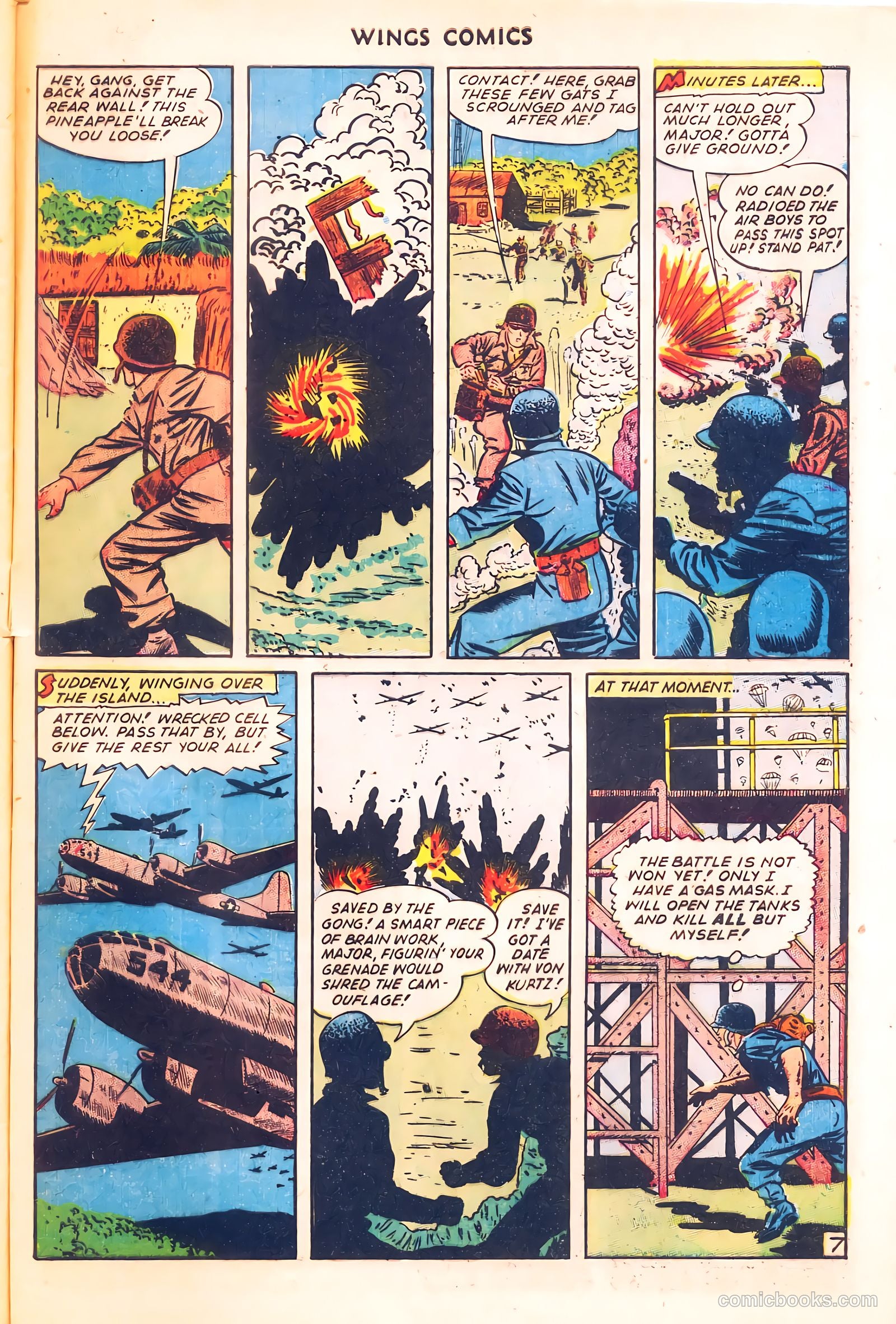 Wings Comics #57 (1945) — page 49 of 53