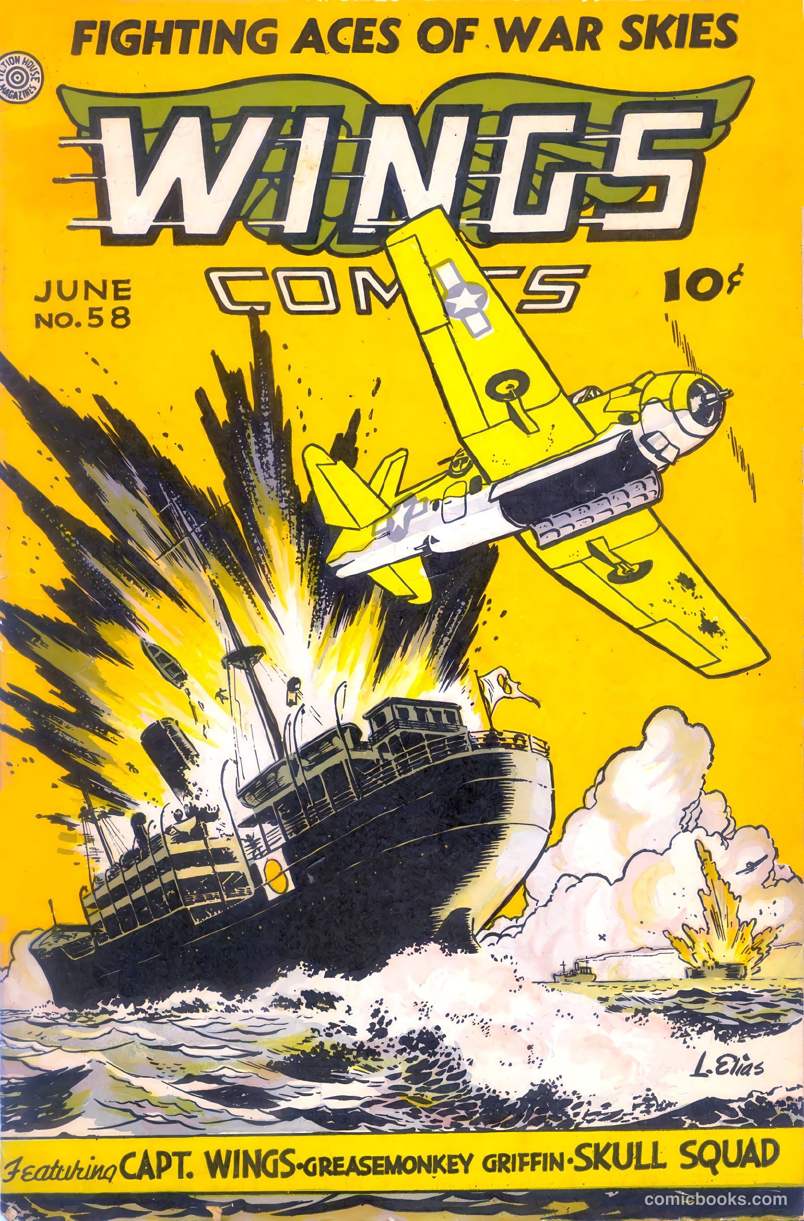 Wings Comics #58