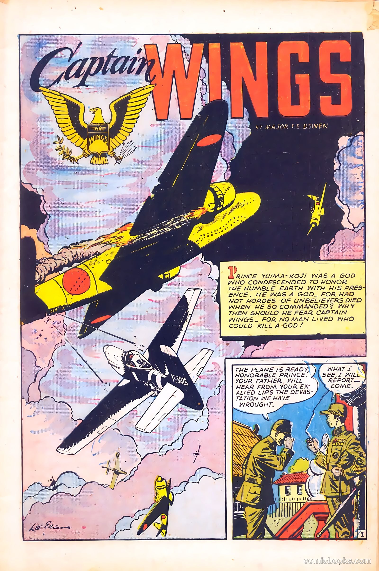 Wings Comics #58 (1945) — page 3 of 52