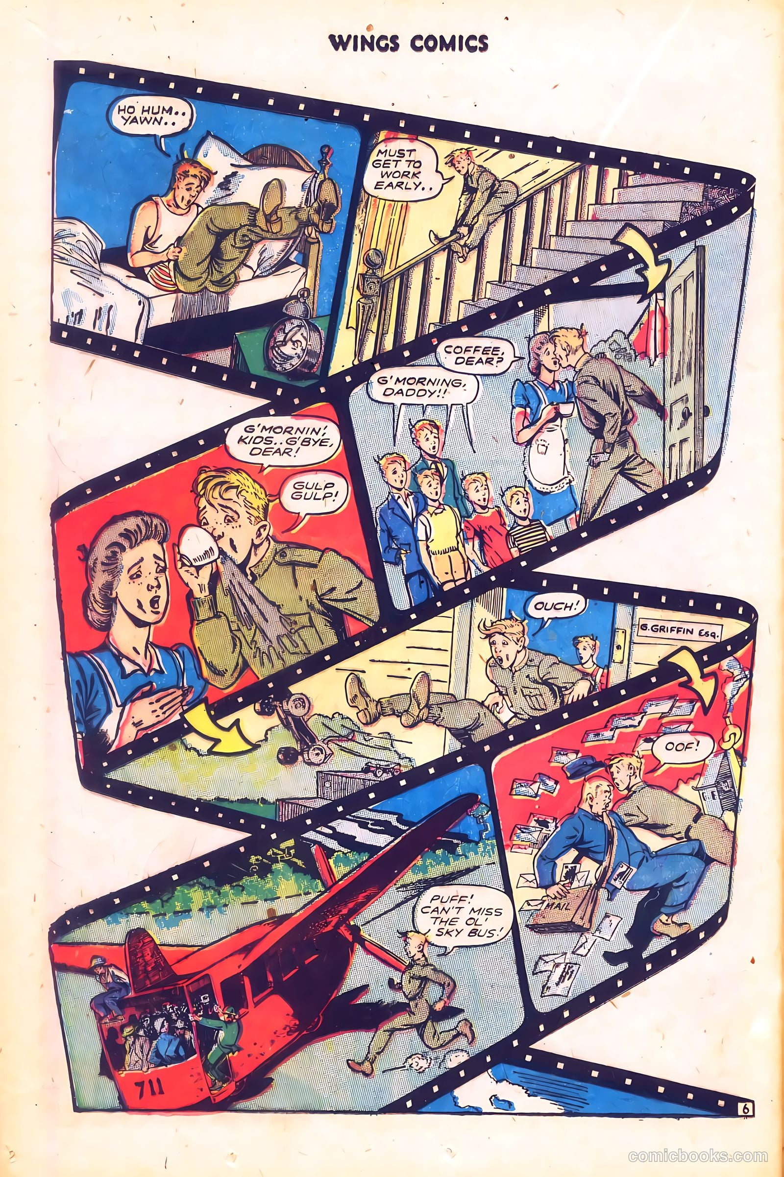 Wings Comics #58 (1945) — page 18 of 52