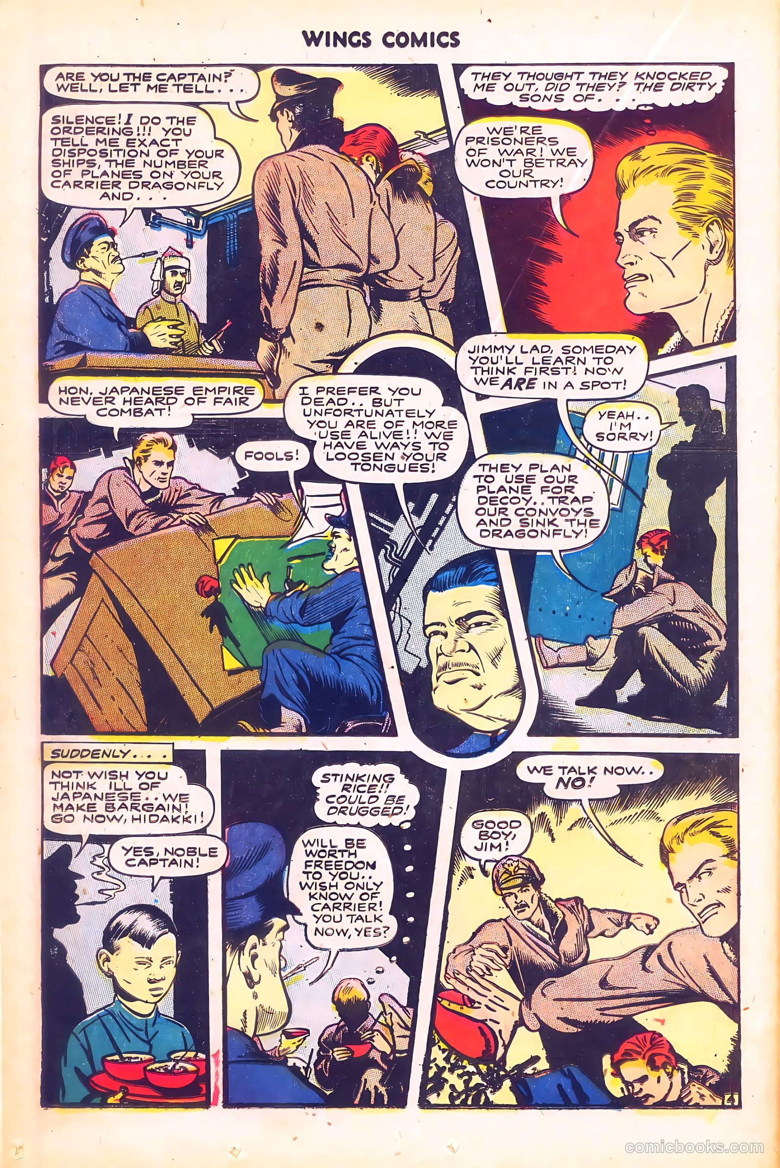Wings Comics #58 (1945) — page 24 of 52