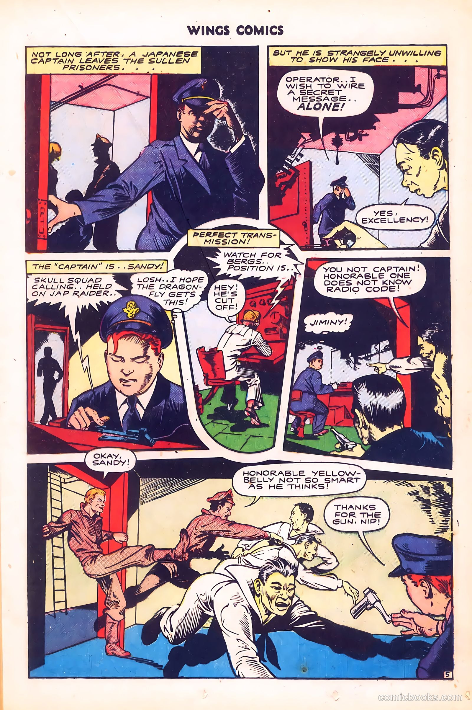 Wings Comics #58 (1945) — page 25 of 52