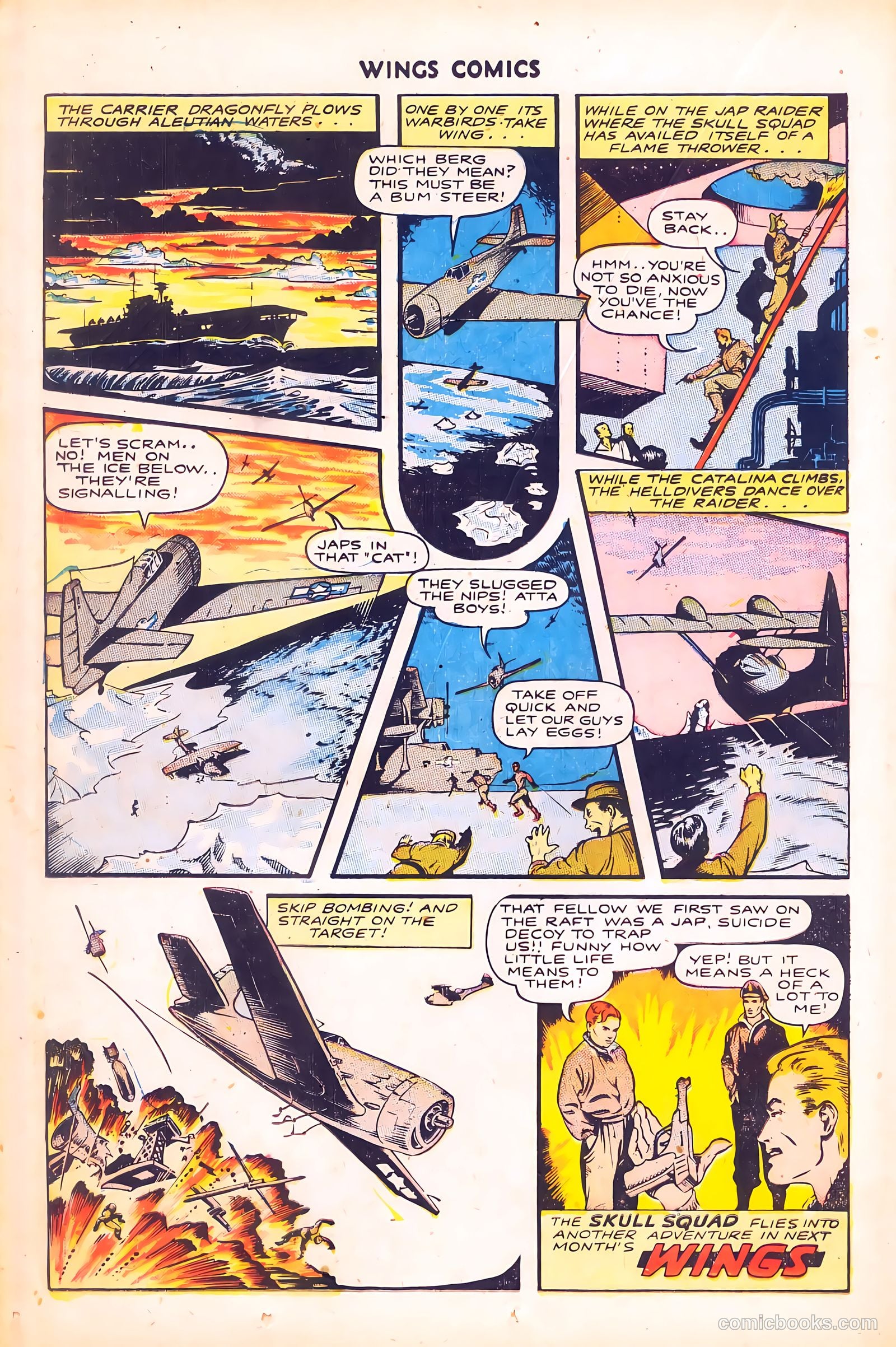 Wings Comics #58 (1945) — page 26 of 52