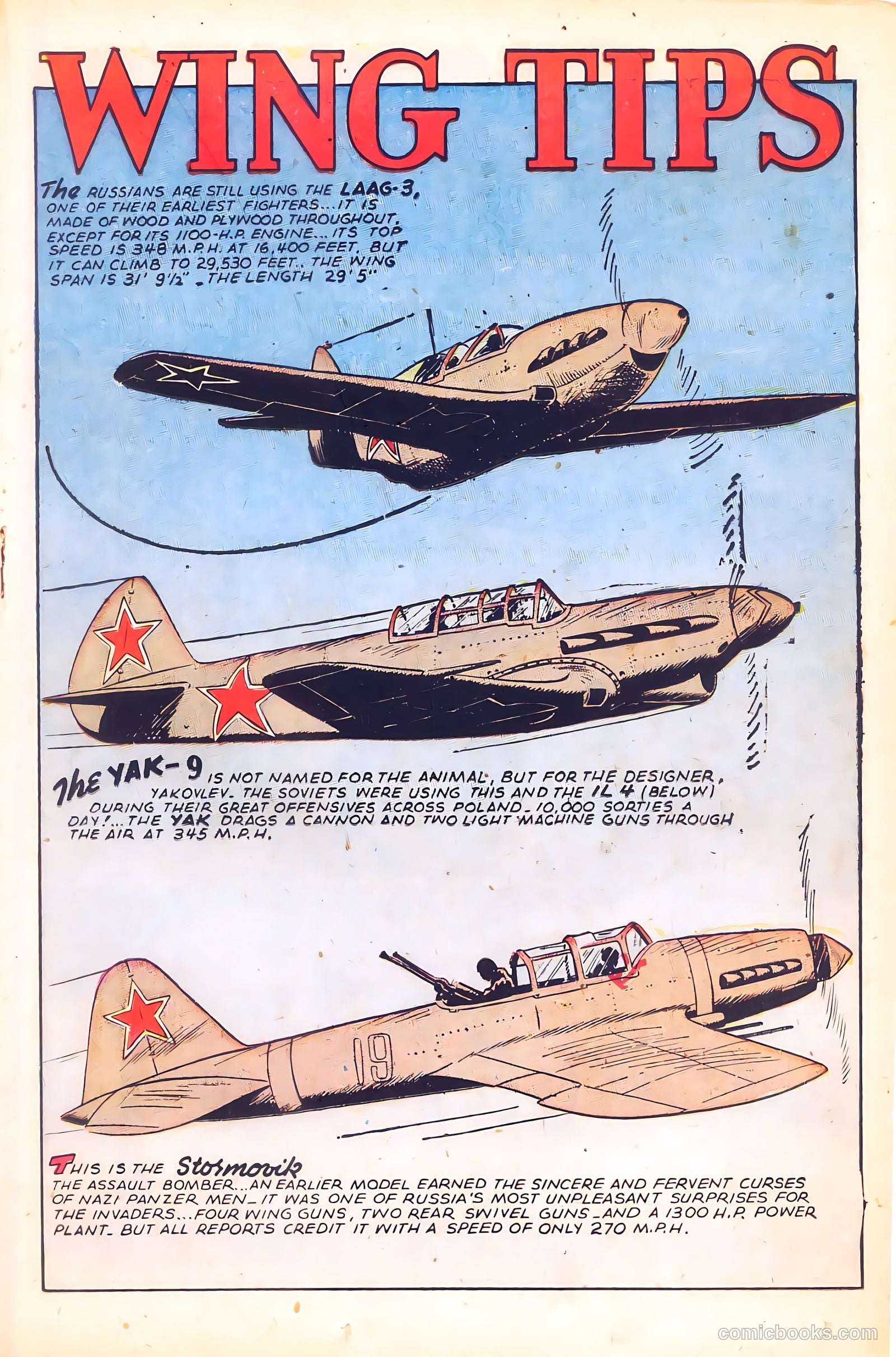 Wings Comics #58 (1945) — page 27 of 52