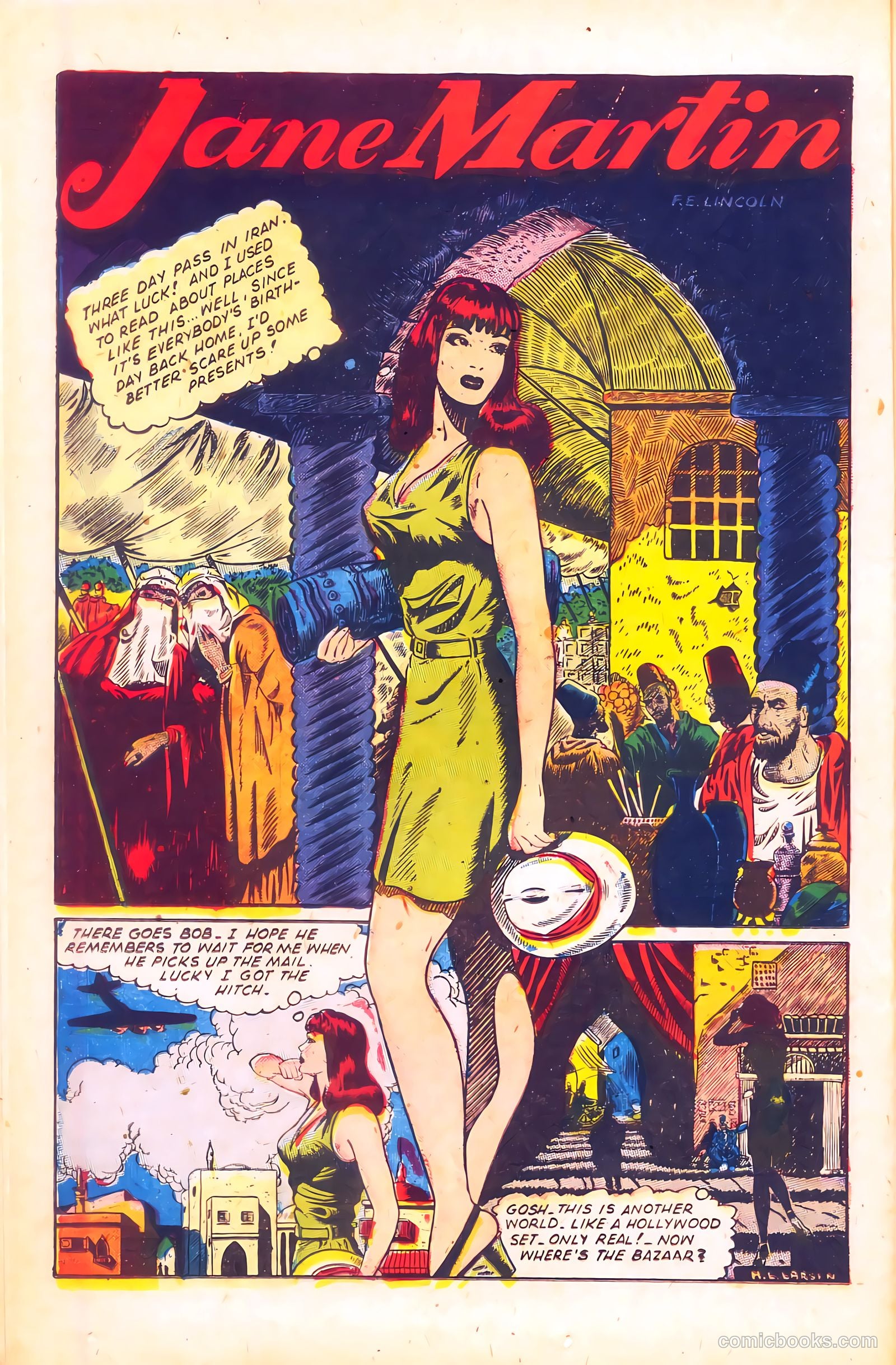Wings Comics #58 (1945) — page 36 of 52