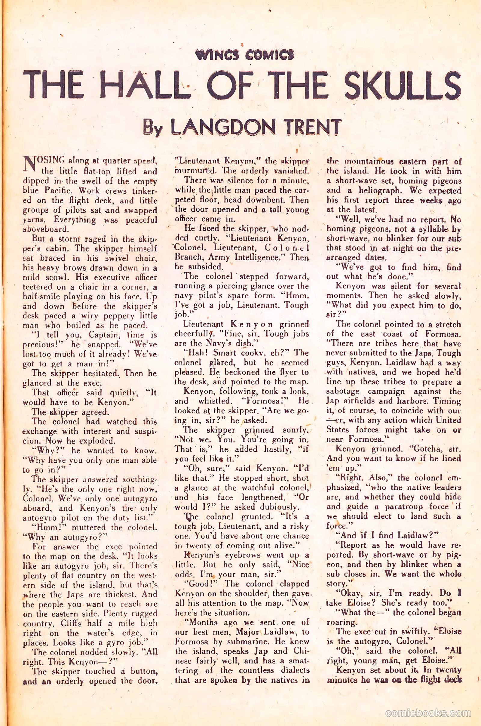 Wings Comics #58 (1945) — page 41 of 52