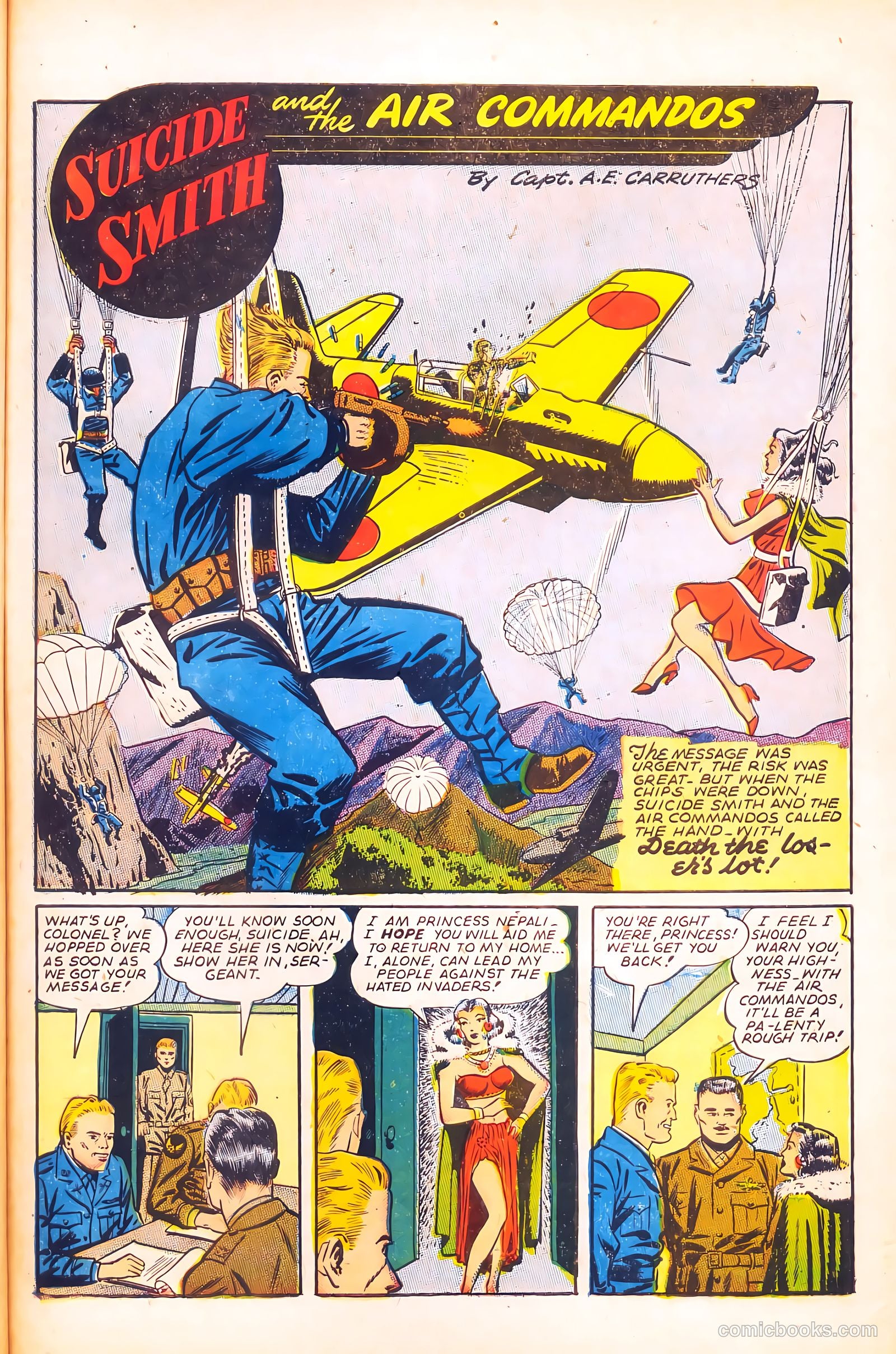 Wings Comics #58 (1945) — page 43 of 52