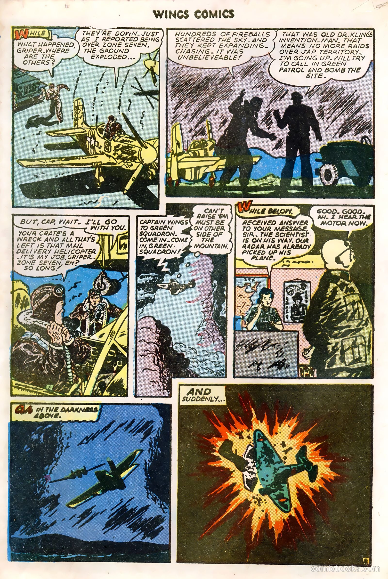 Wings Comics #59 (1945) — page 10 of 52