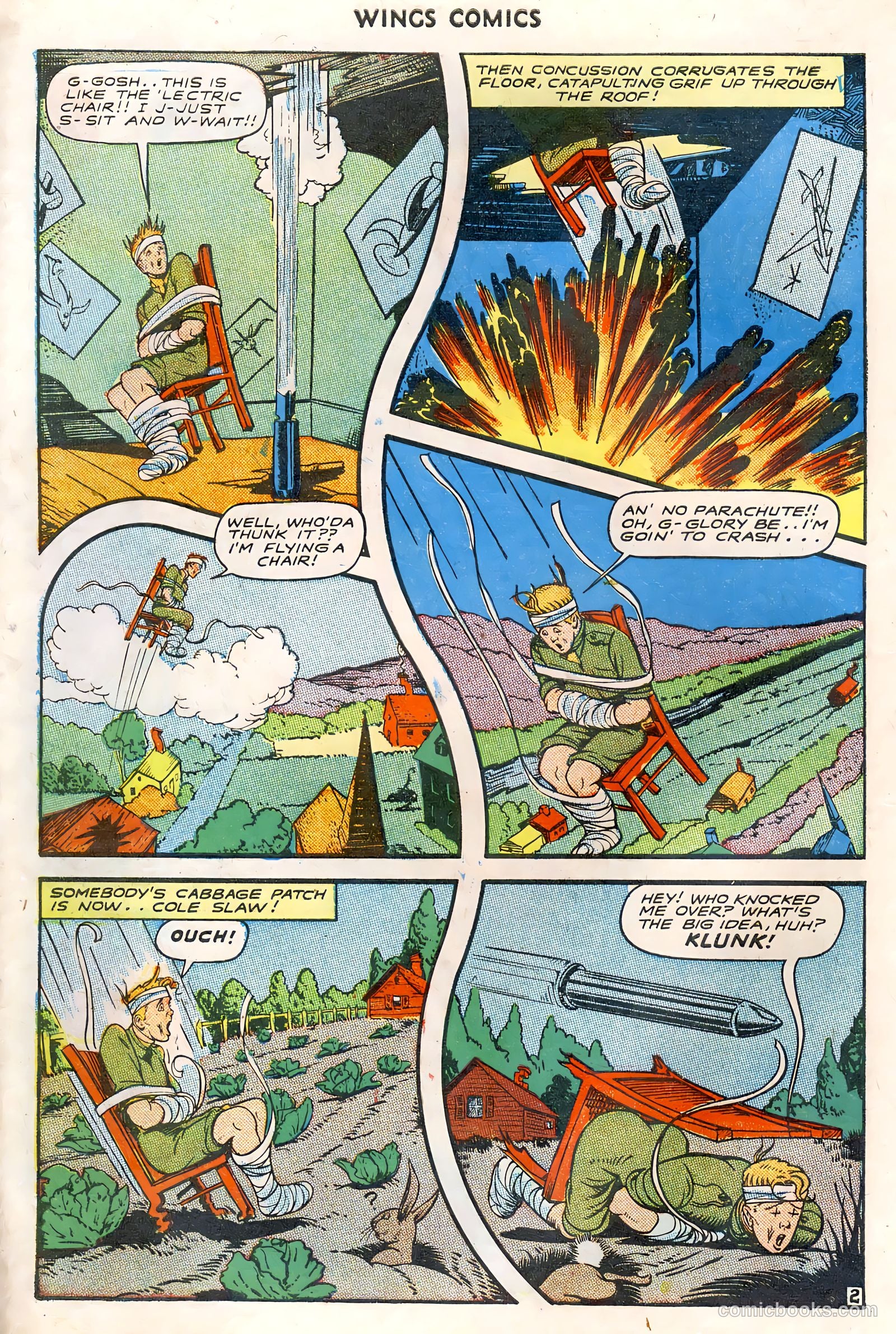 Wings Comics #59 (1945) — page 14 of 52