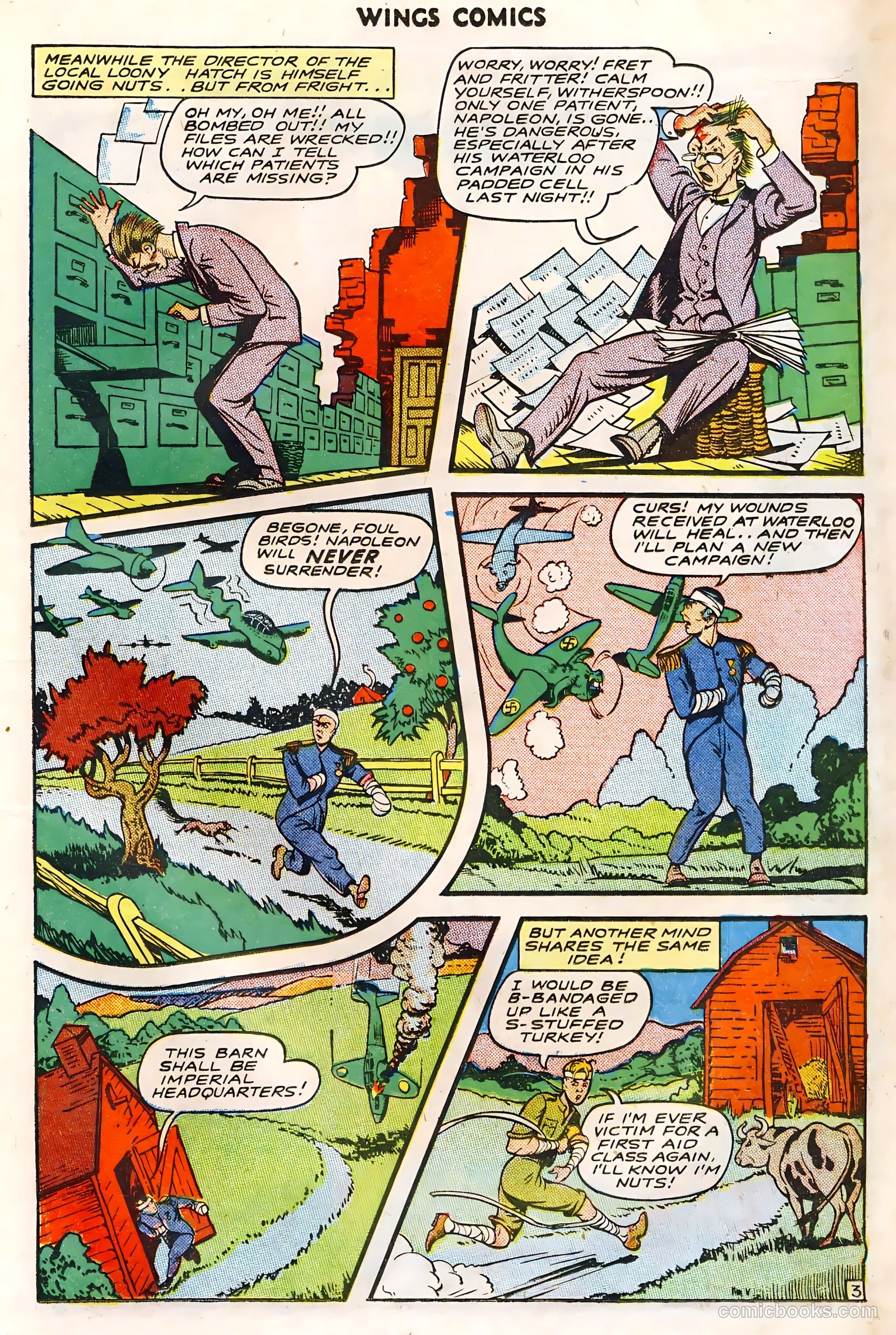 Wings Comics #59 (1945) — page 15 of 52