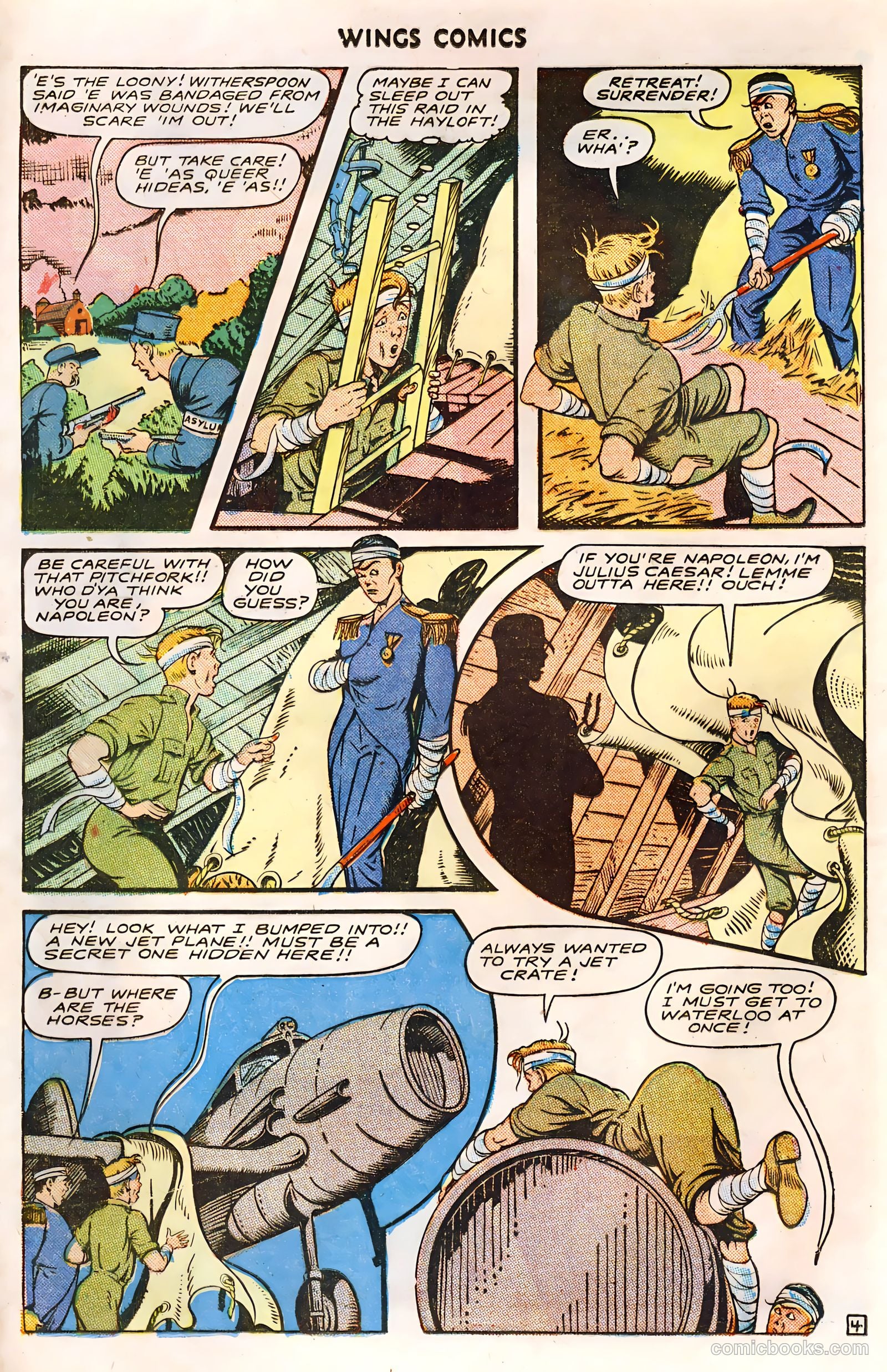Wings Comics #59 (1945) — page 16 of 52
