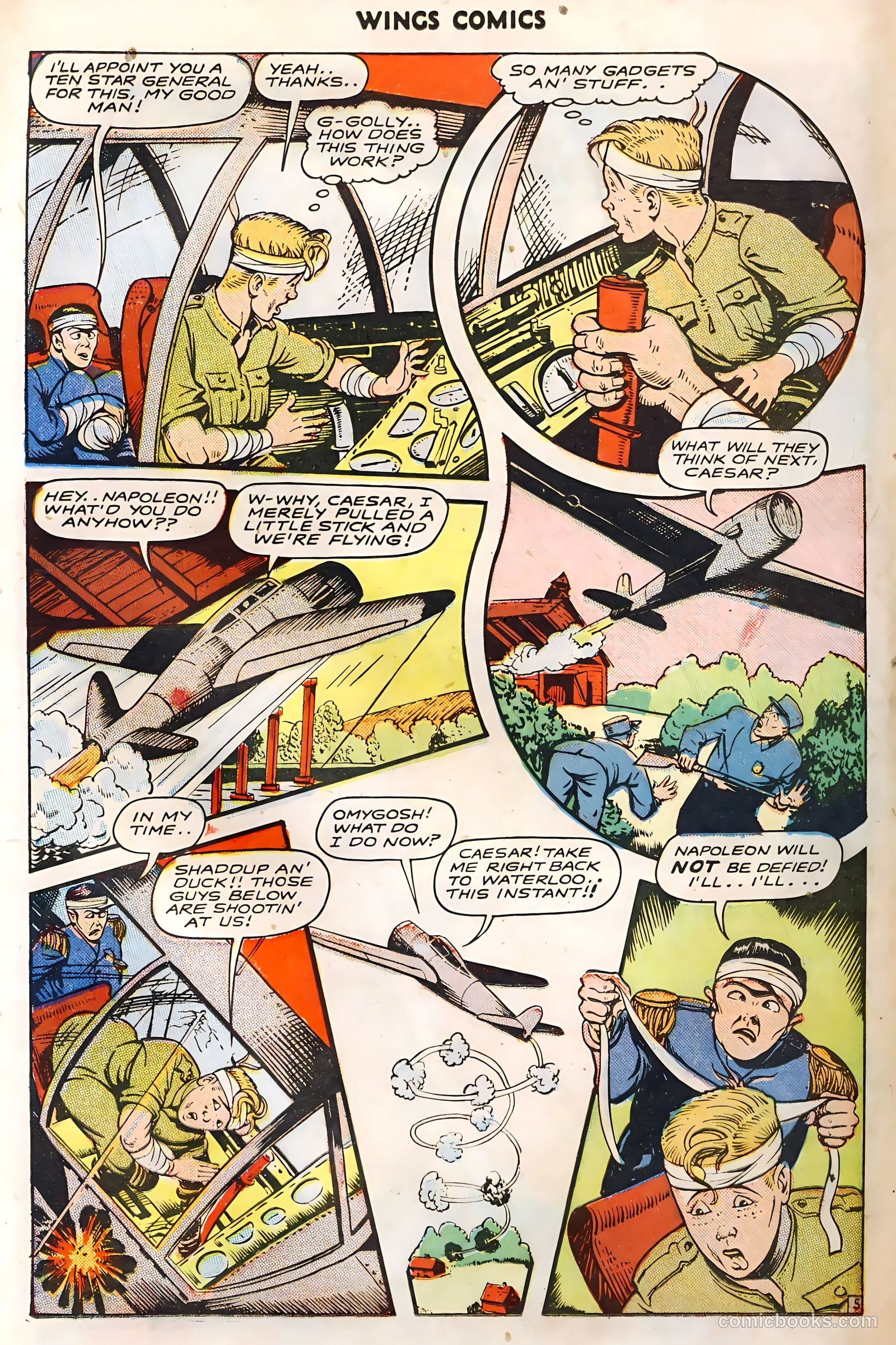 Wings Comics #59 (1945) — page 17 of 52