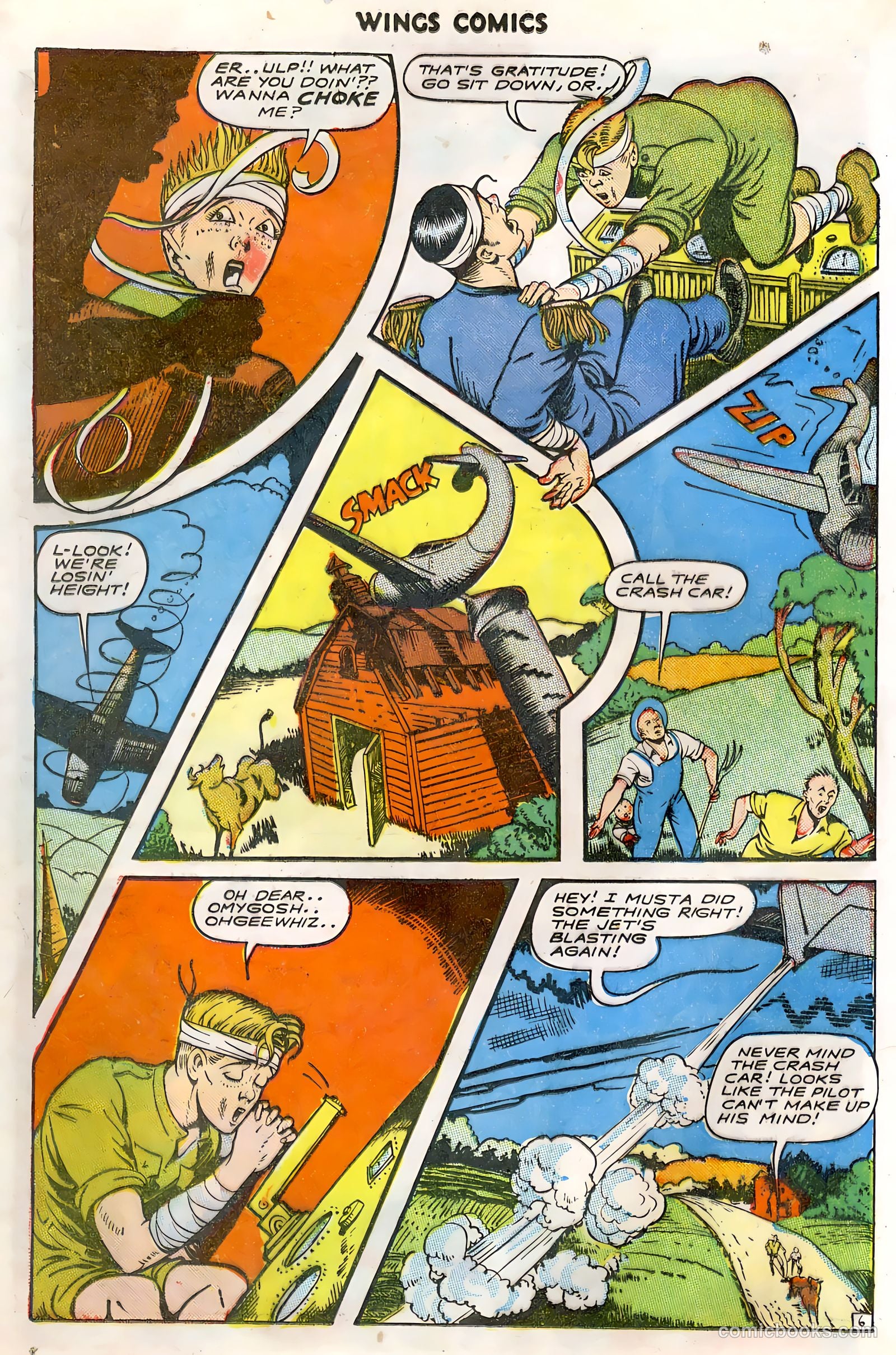 Wings Comics #59 (1945) — page 18 of 52