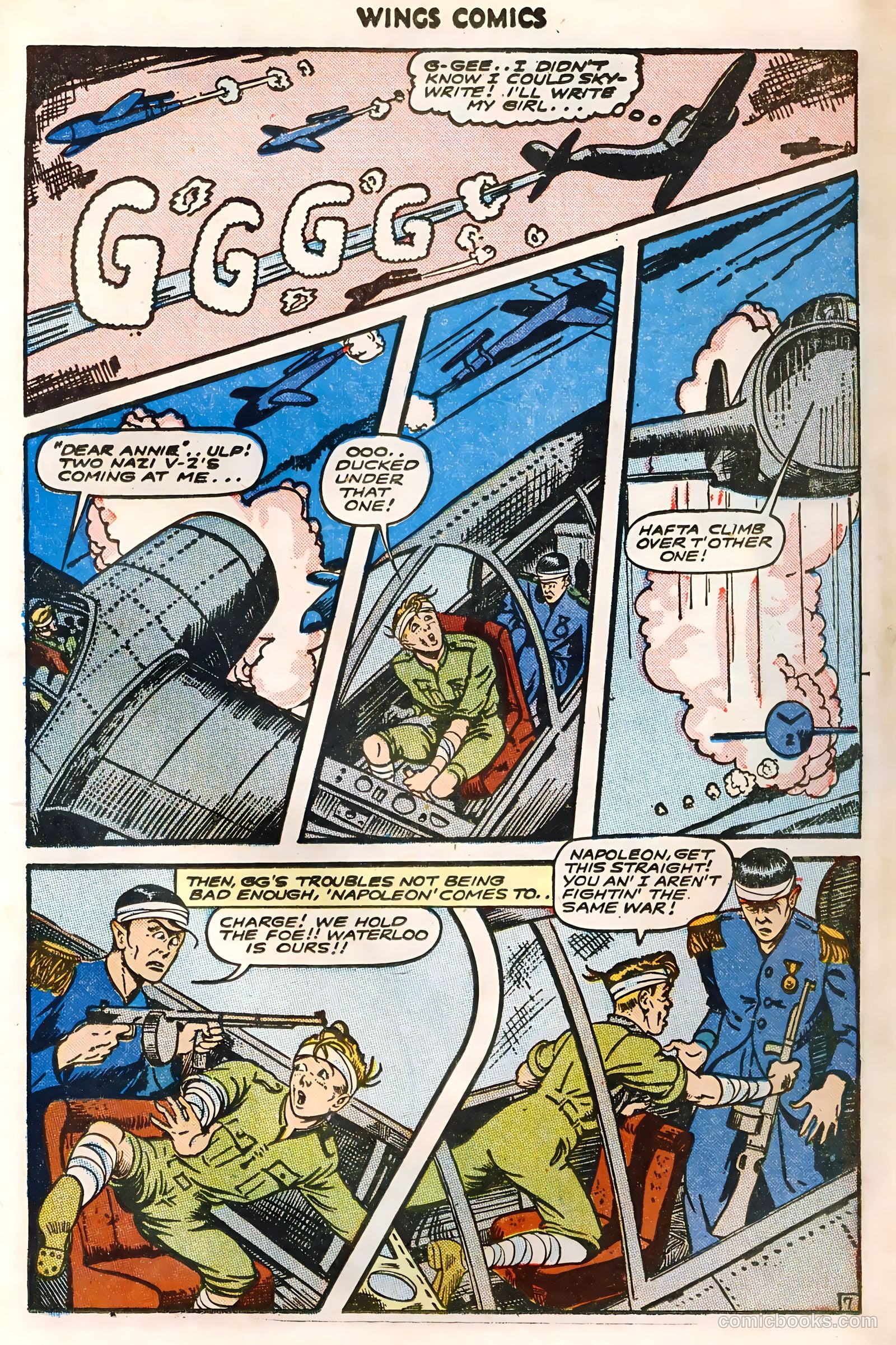 Wings Comics #59 (1945) — page 19 of 52