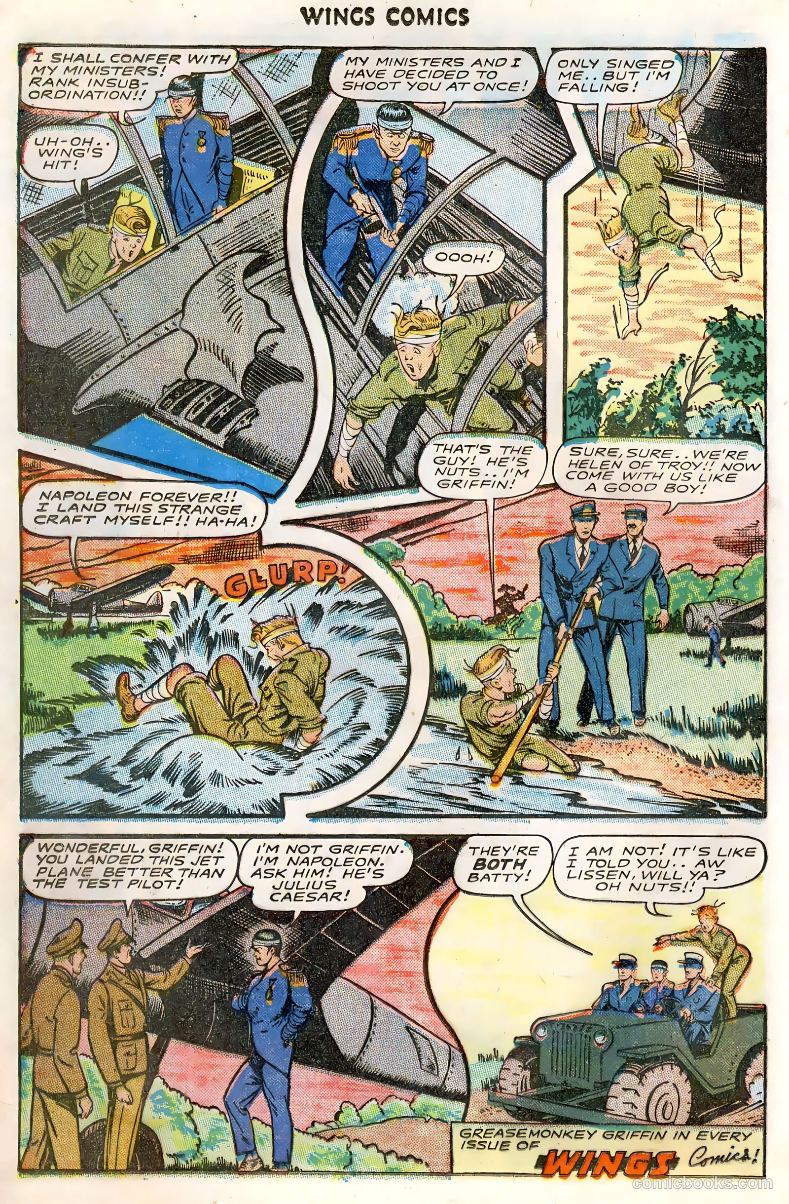 Wings Comics #59 (1945) — page 20 of 52