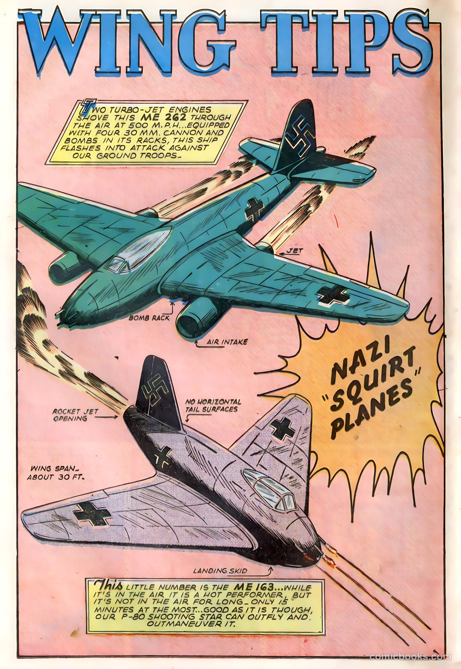 Wings Comics #59 (1945) — page 21 of 52