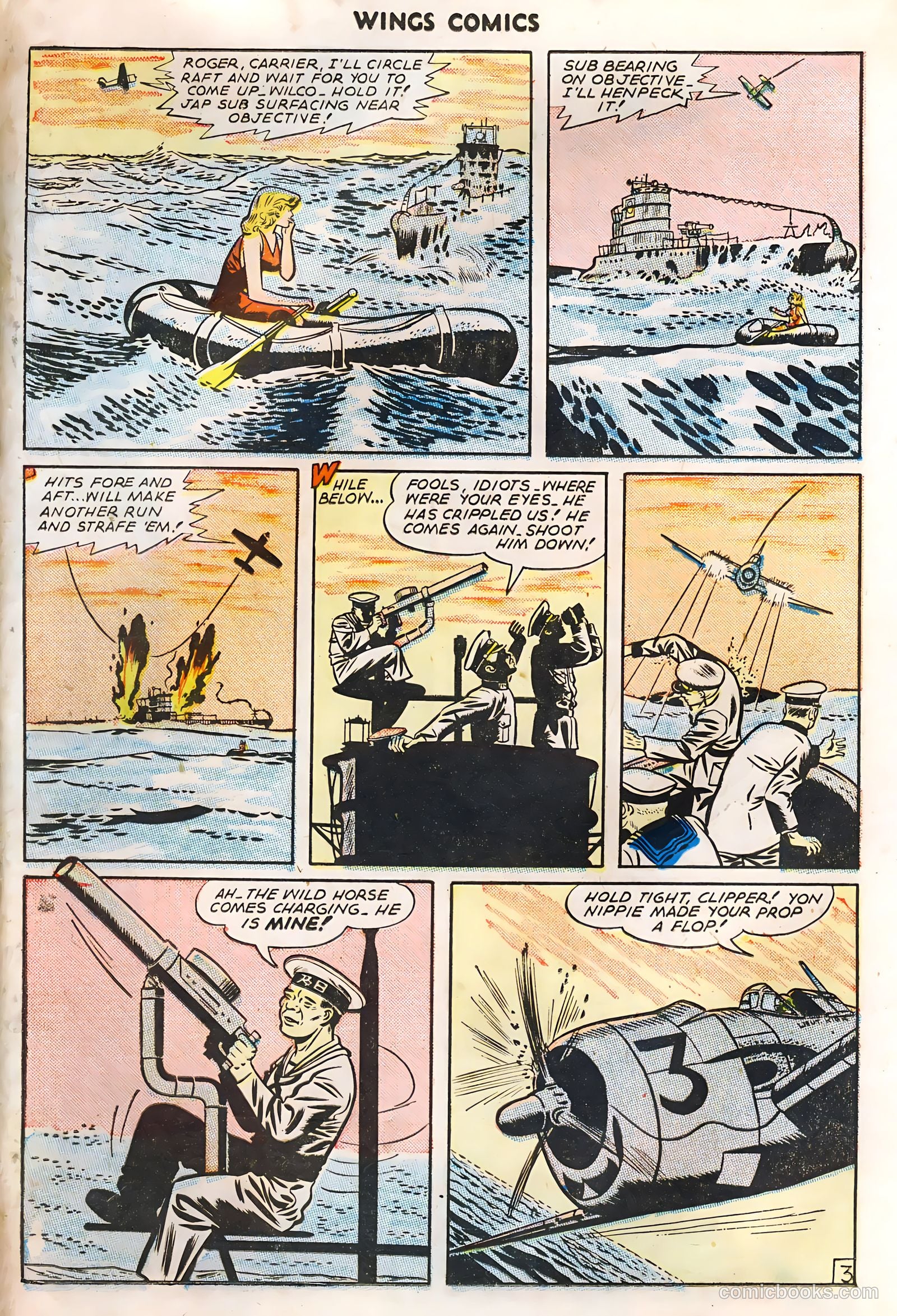 Wings Comics #59 (1945) — page 24 of 52