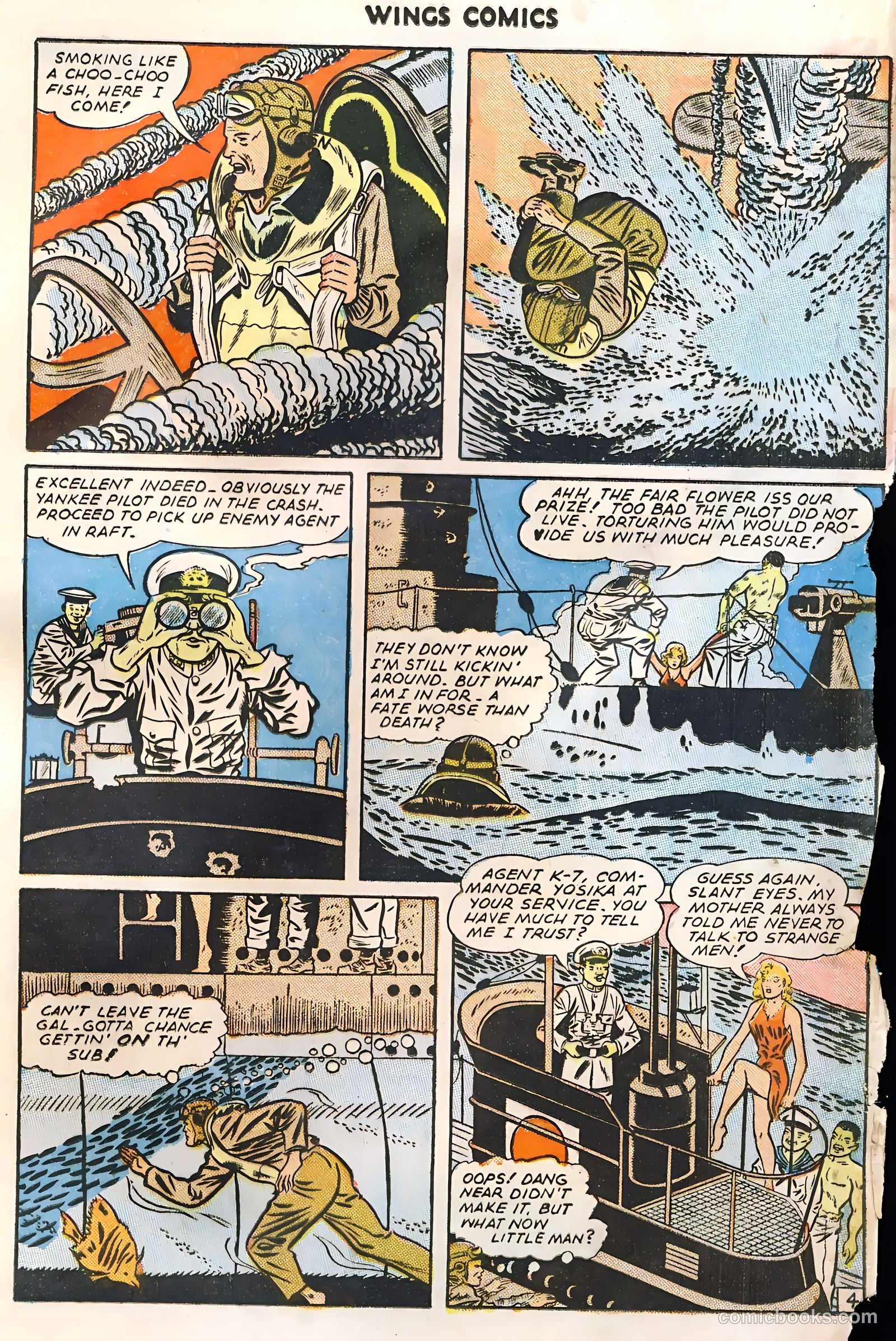 Wings Comics #59 (1945) — page 25 of 52