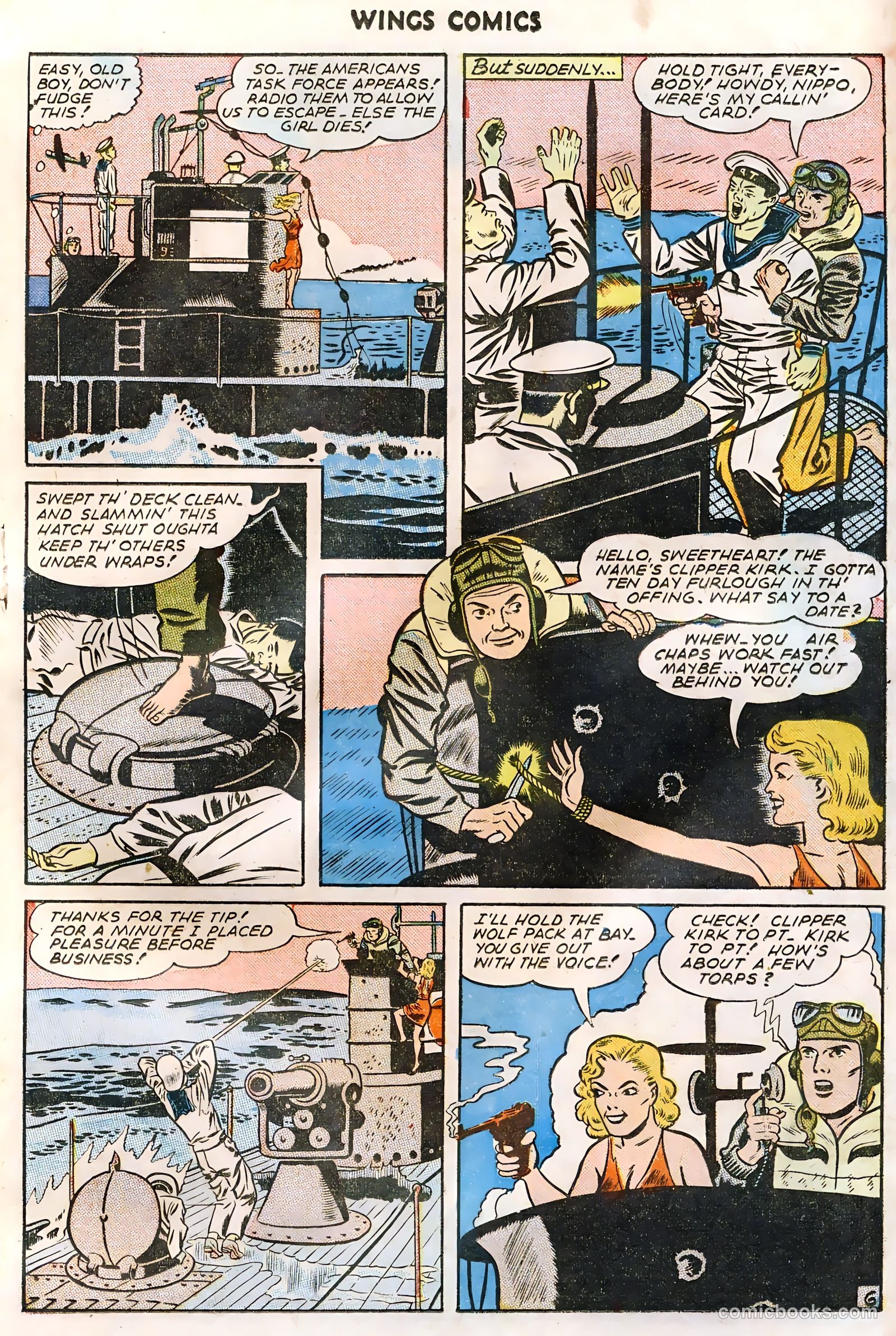 Wings Comics #59 (1945) — page 27 of 52