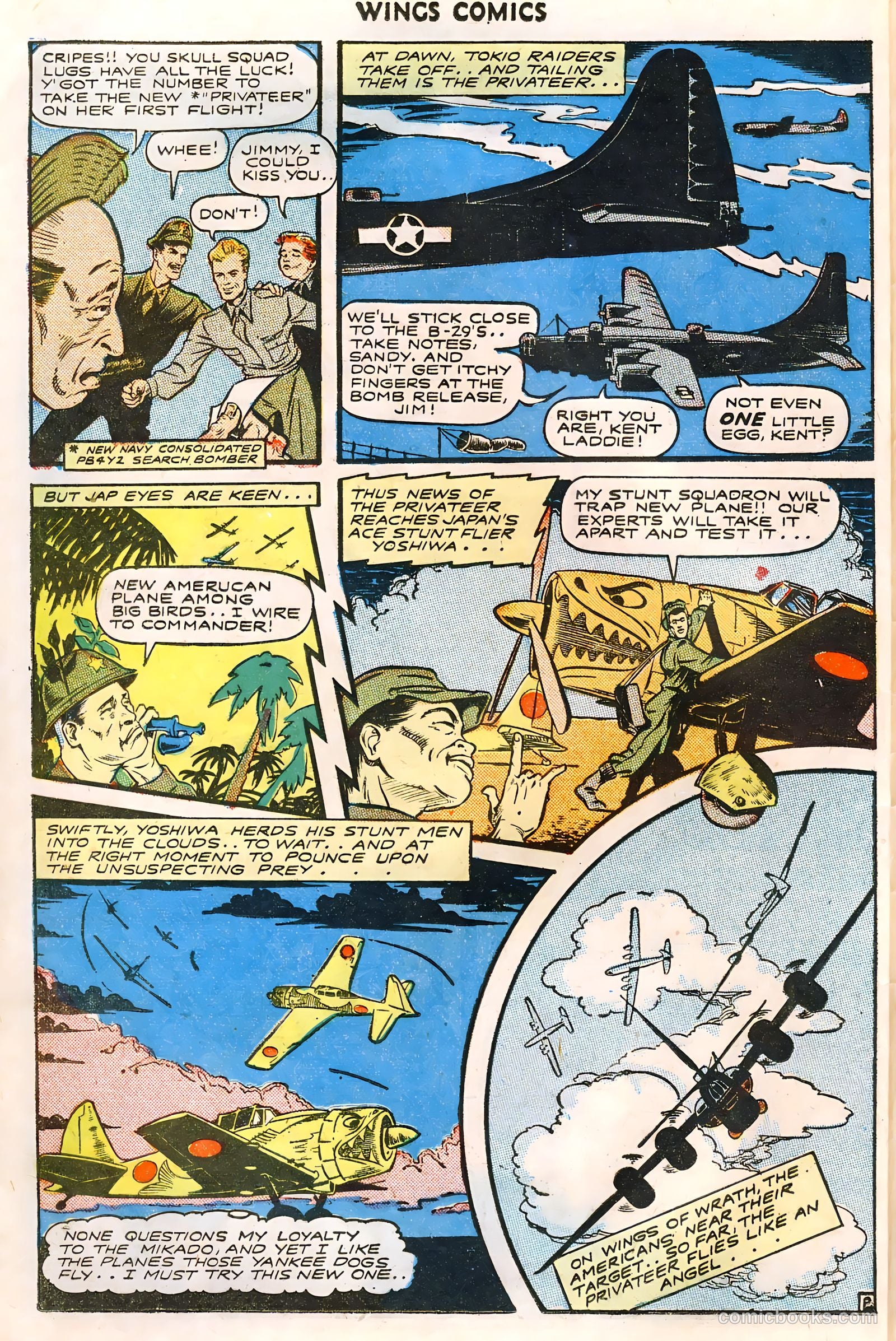 Wings Comics #59 (1945) — page 38 of 52