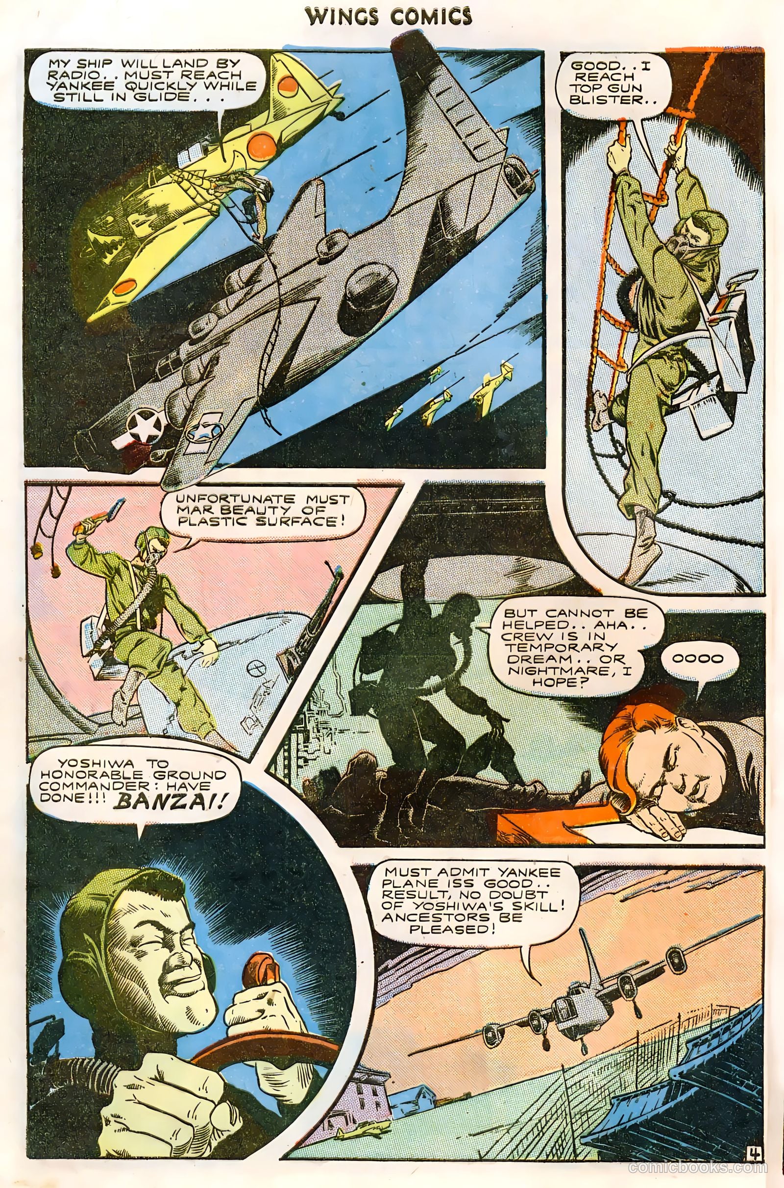 Wings Comics #59 (1945) — page 40 of 52