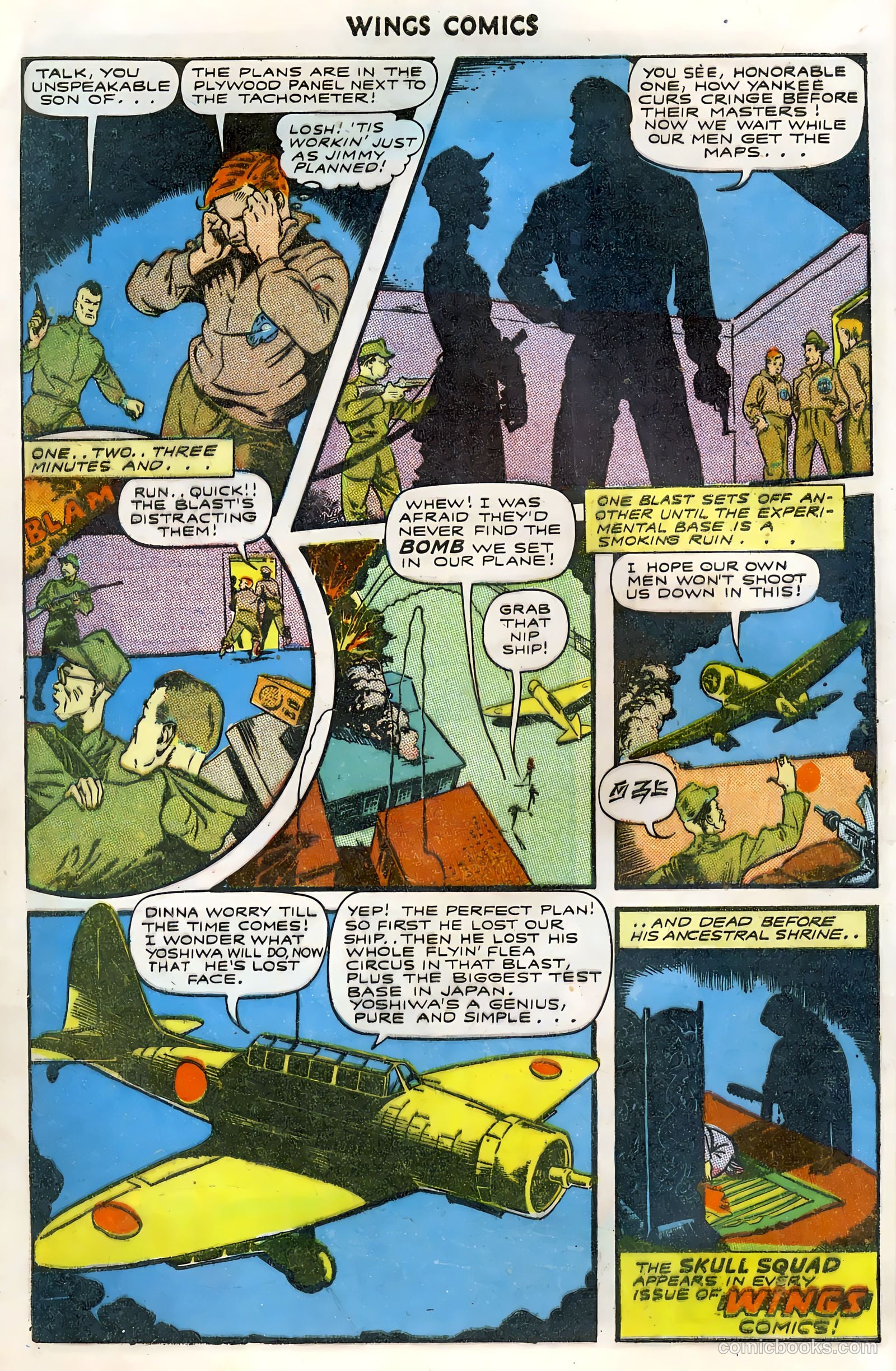 Wings Comics #59 (1945) — page 42 of 52