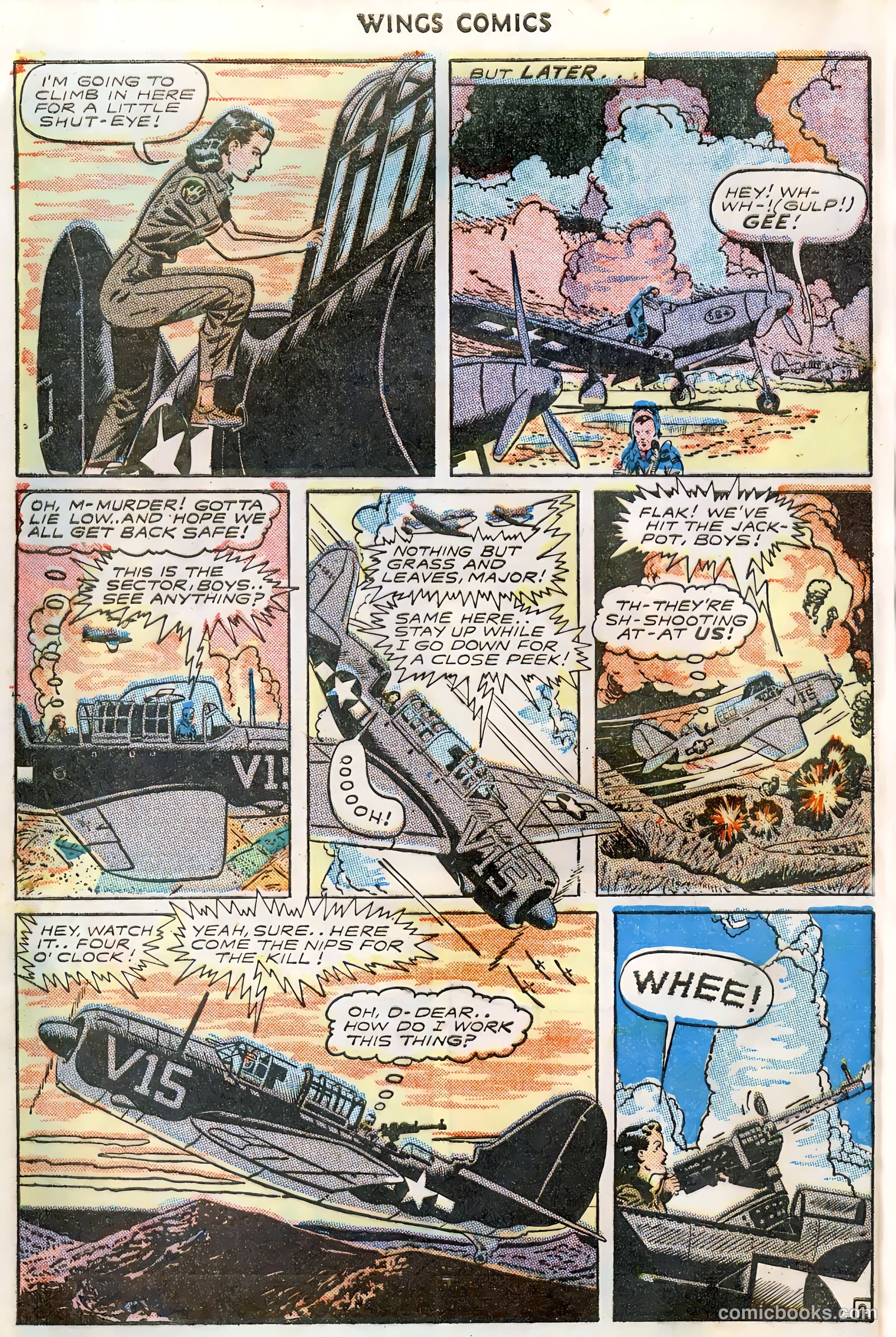 Wings Comics #59 (1945) — page 44 of 52