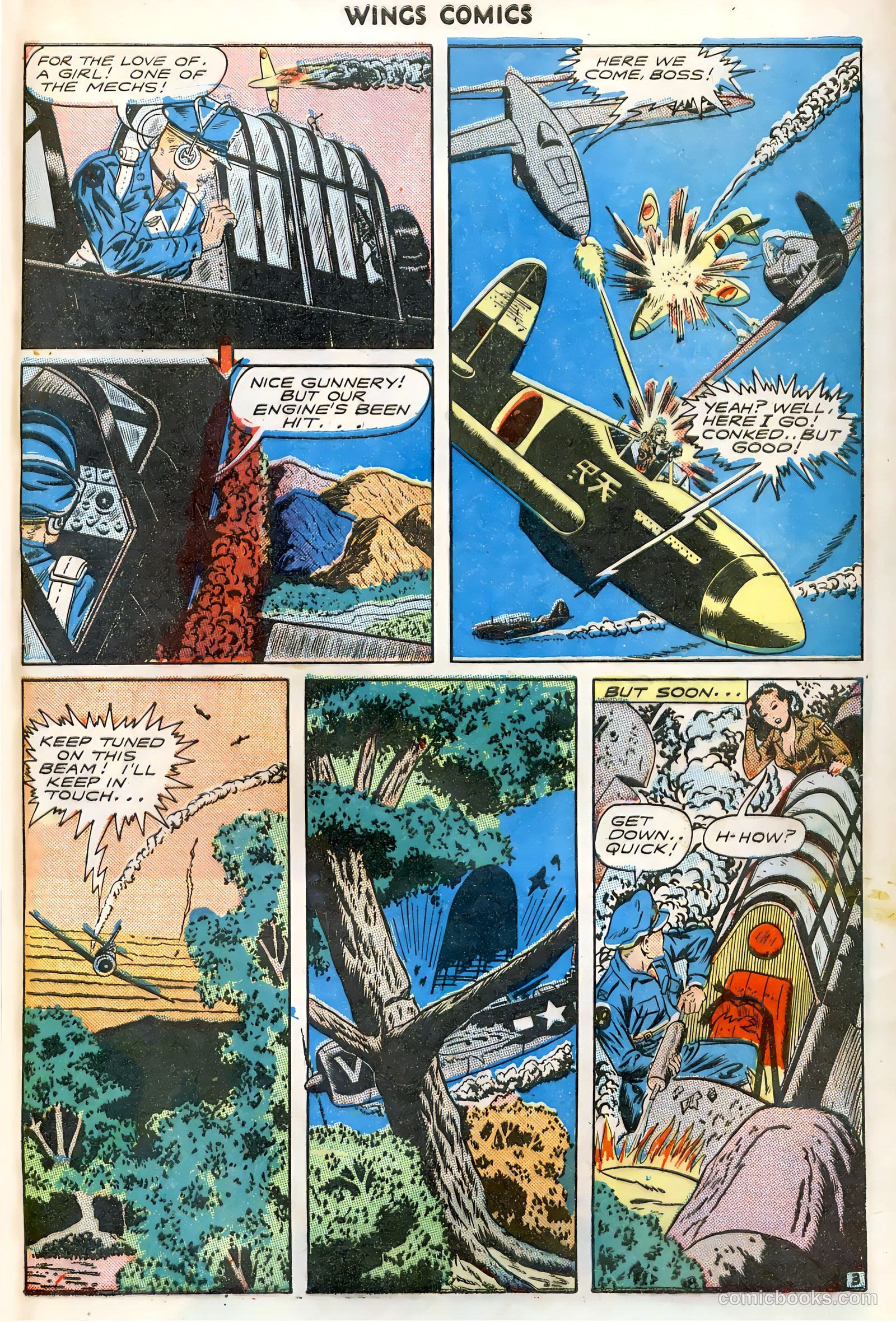 Wings Comics #59 (1945) — page 45 of 52