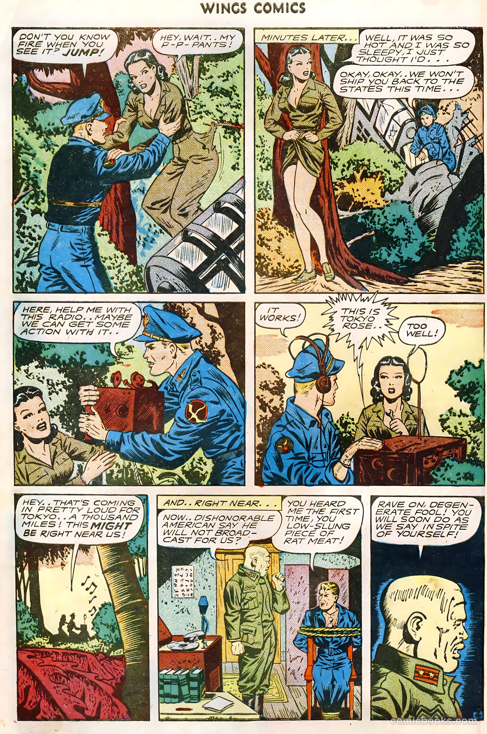 Wings Comics #59 (1945) — page 46 of 52