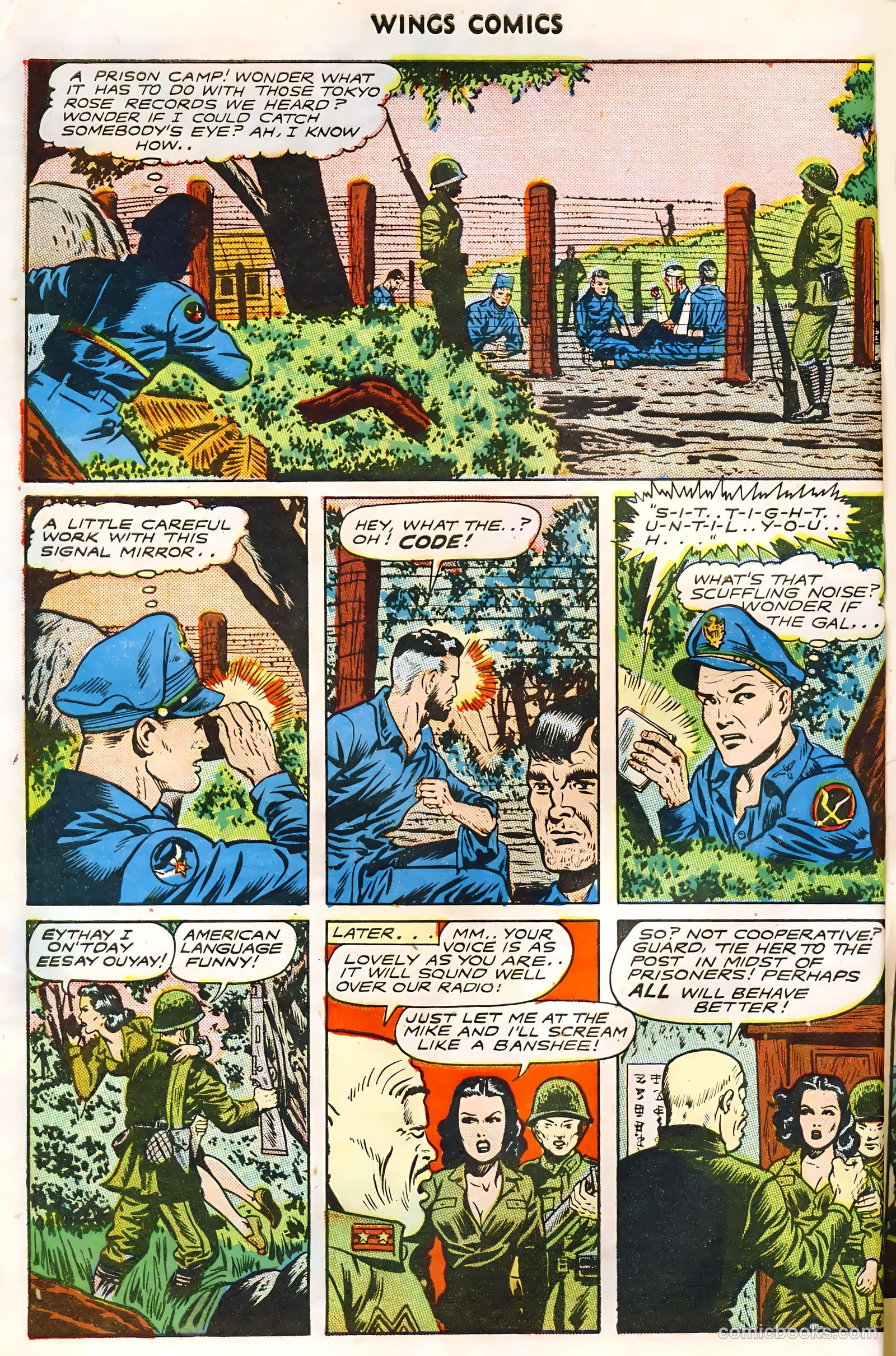 Wings Comics #59 (1945) — page 48 of 52