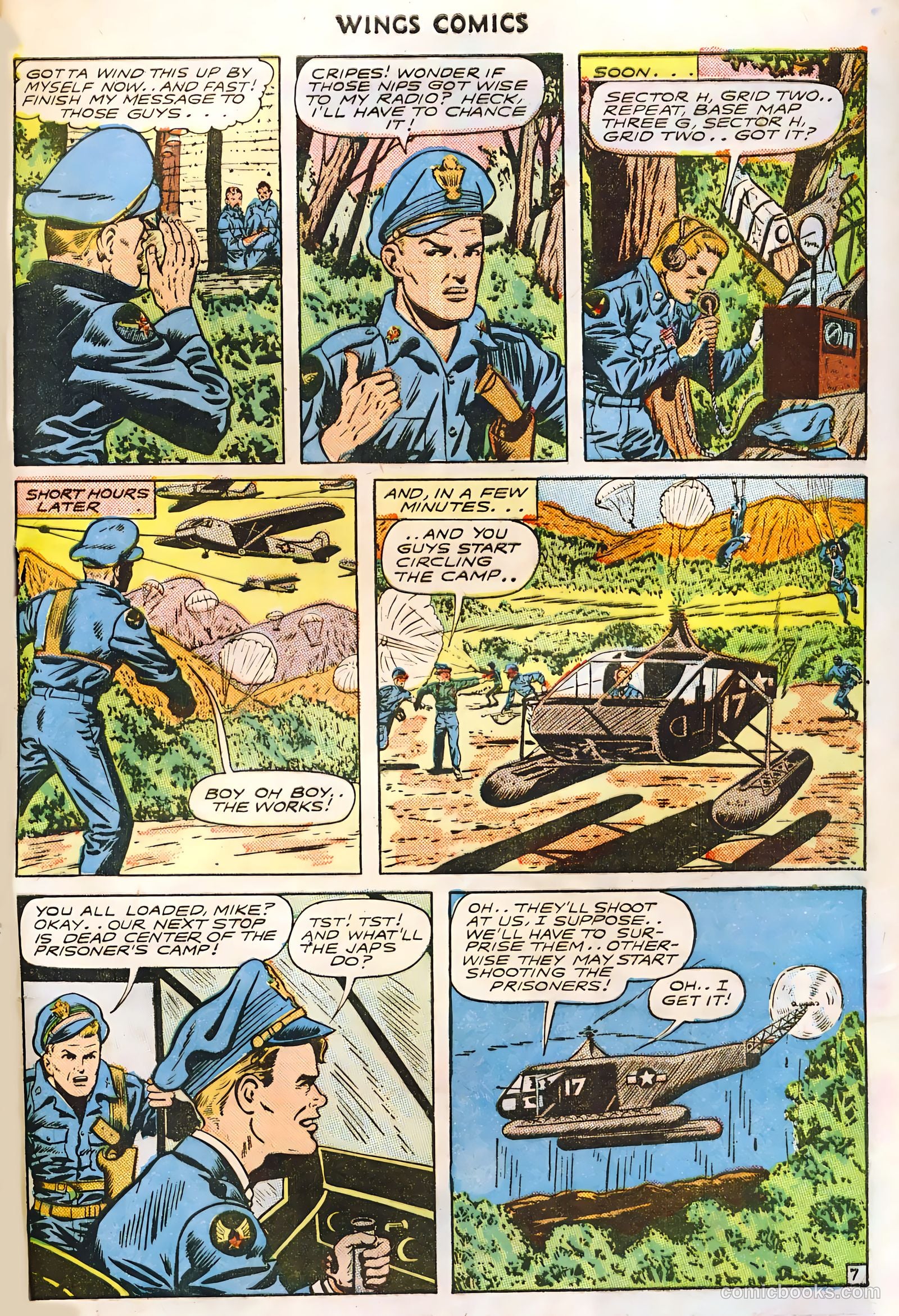 Wings Comics #59 (1945) — page 49 of 52