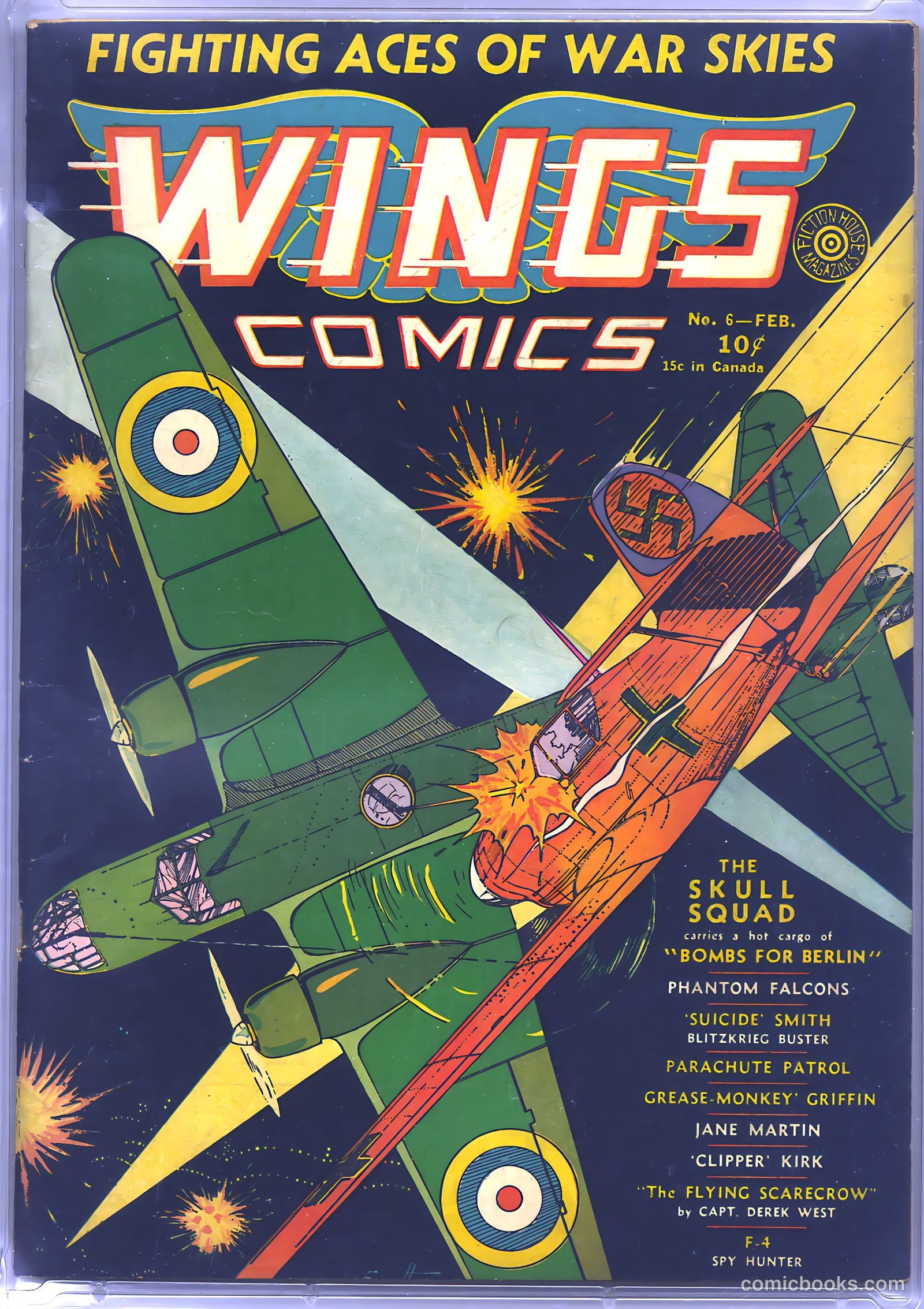 Wings Comics #6