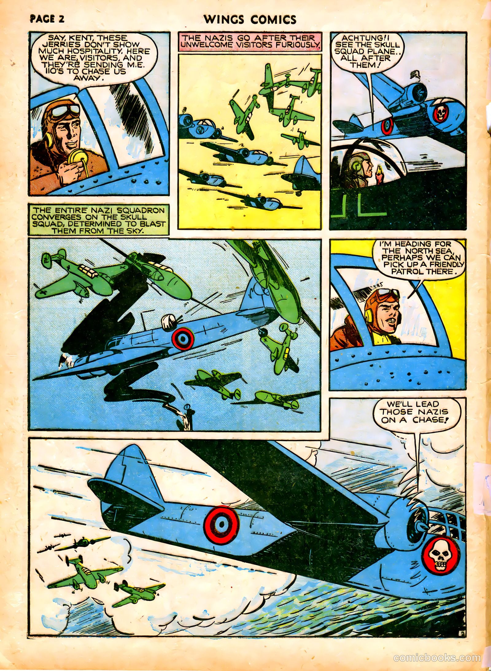 Wings Comics #6 (1941) — page 4 of 68