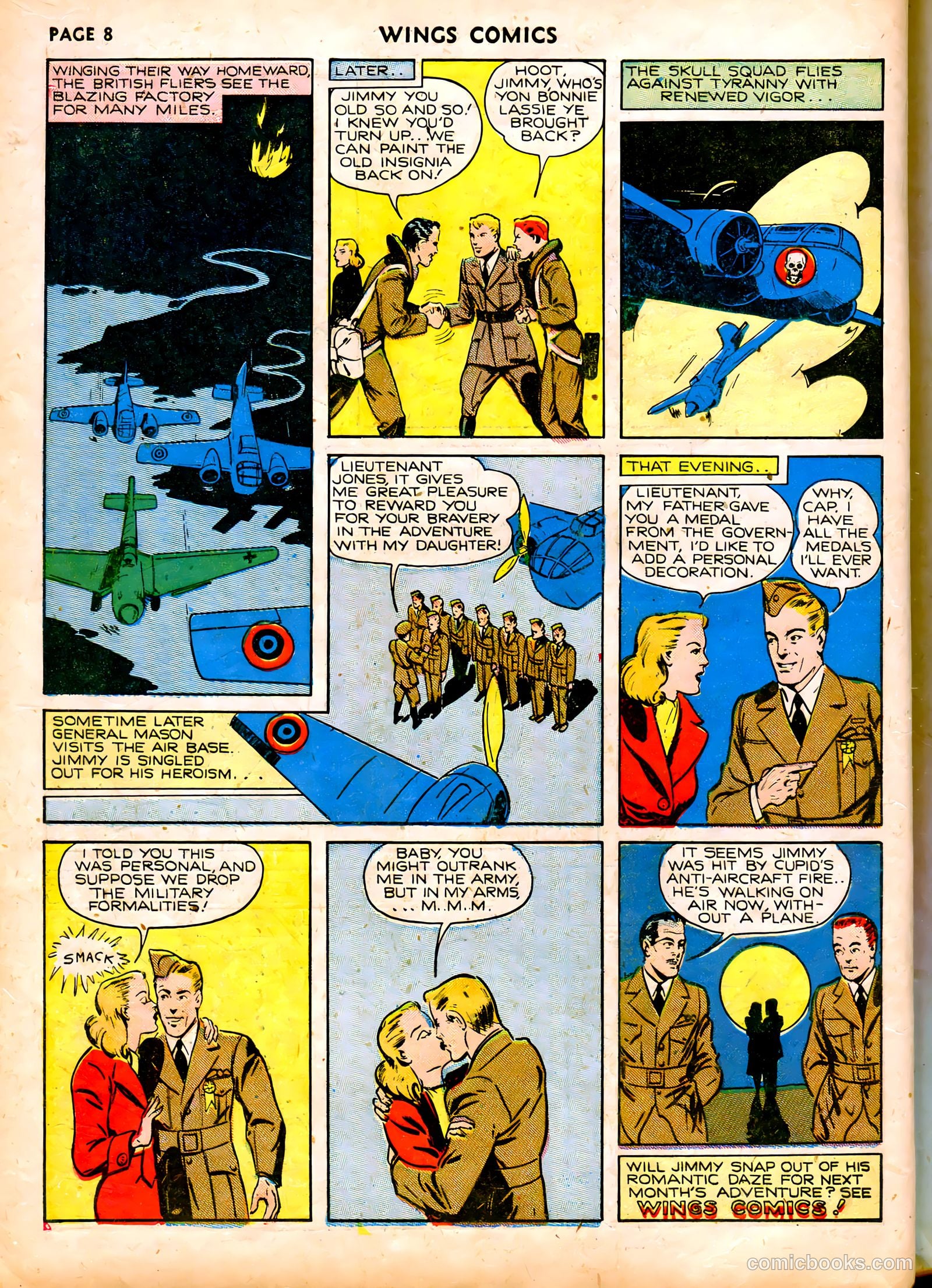 Wings Comics #6 (1941) — page 10 of 68