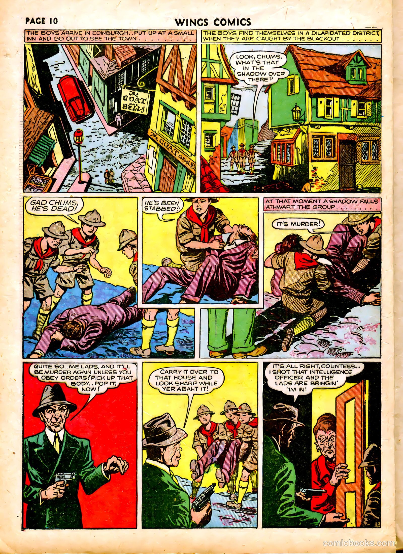 Wings Comics #6 (1941) — page 12 of 68