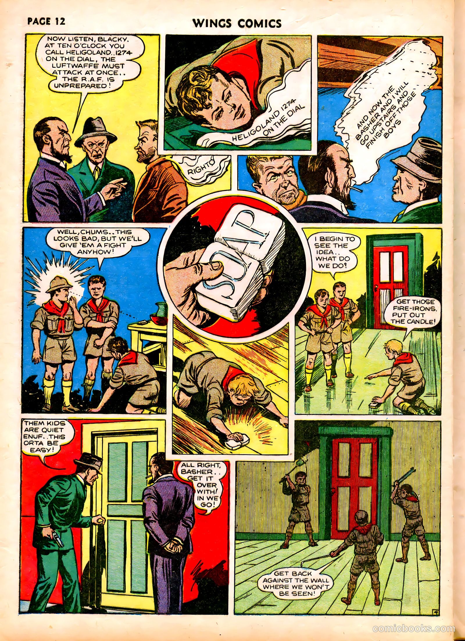 Wings Comics #6 (1941) — page 14 of 68