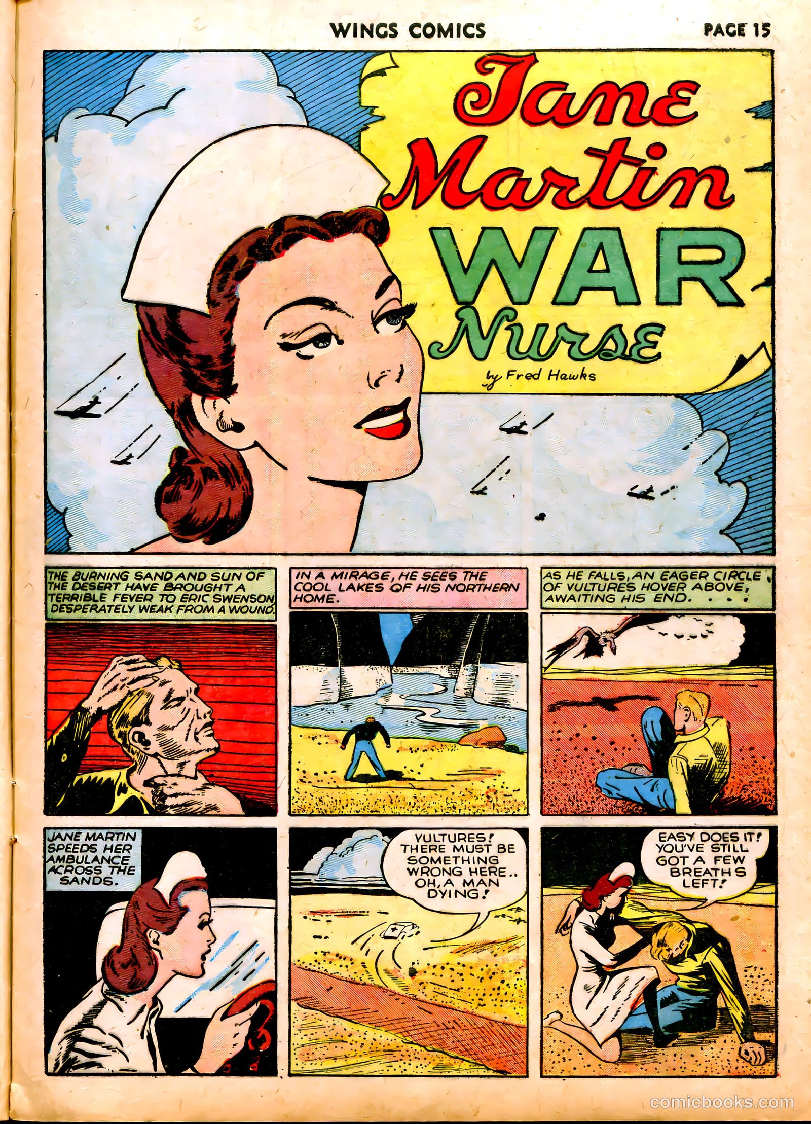 Wings Comics #6 (1941) — page 17 of 68